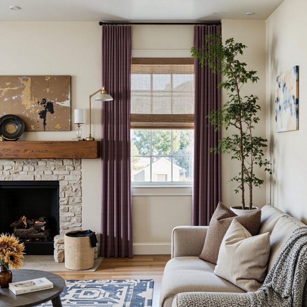 Whitney Luxury Matte Velvet Thermal Curtains