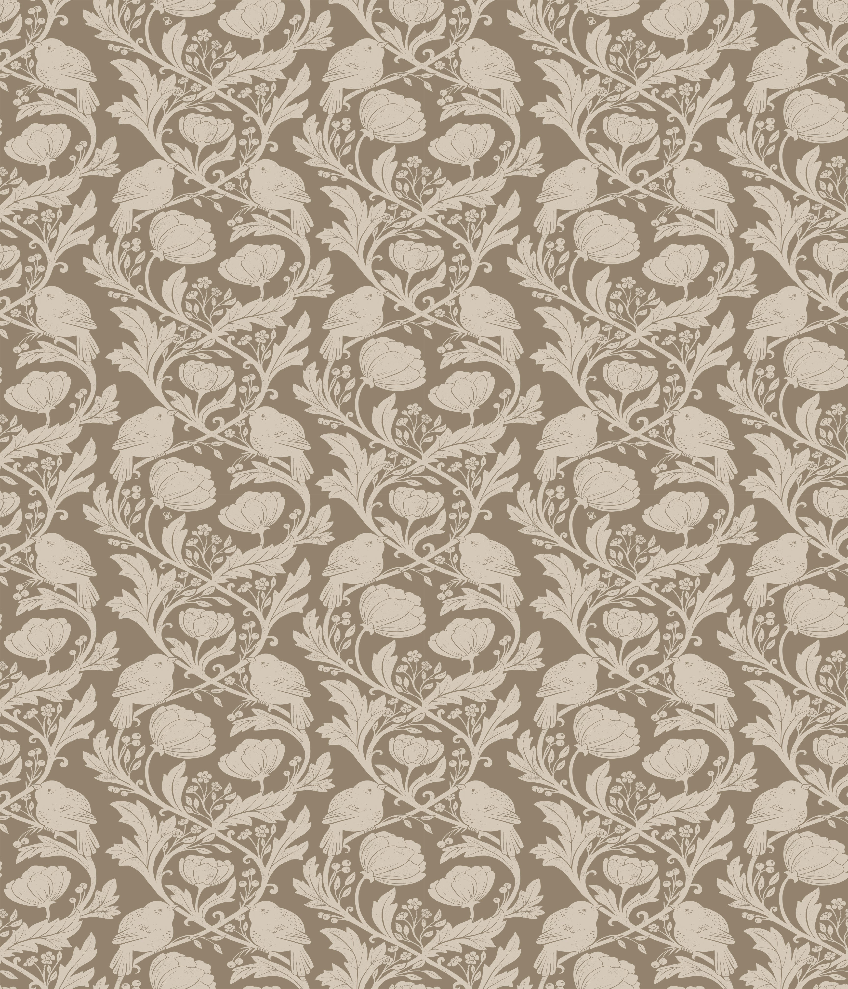 Willetta Wallpaper by Wirihana Design