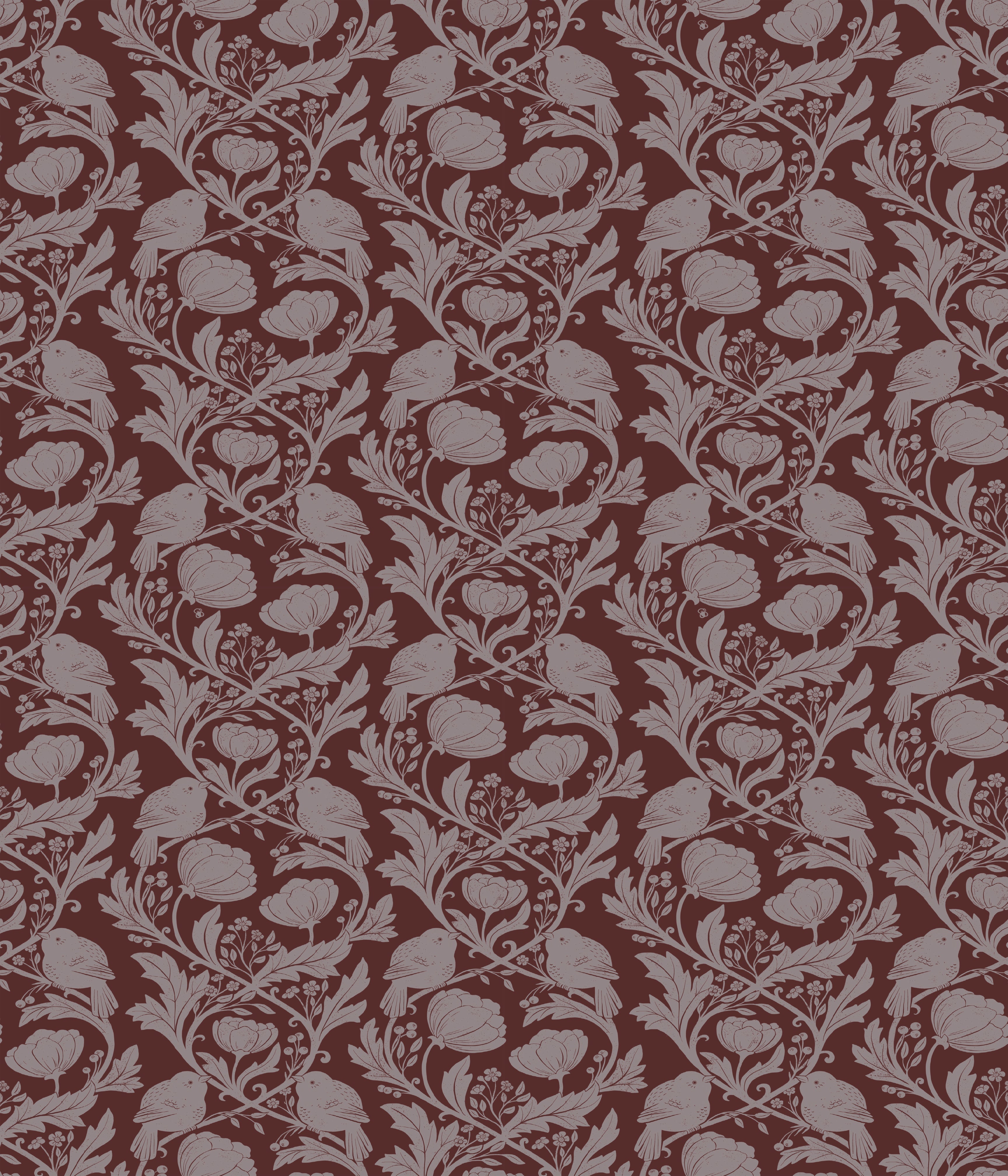 Willetta Wallpaper by Wirihana Design
