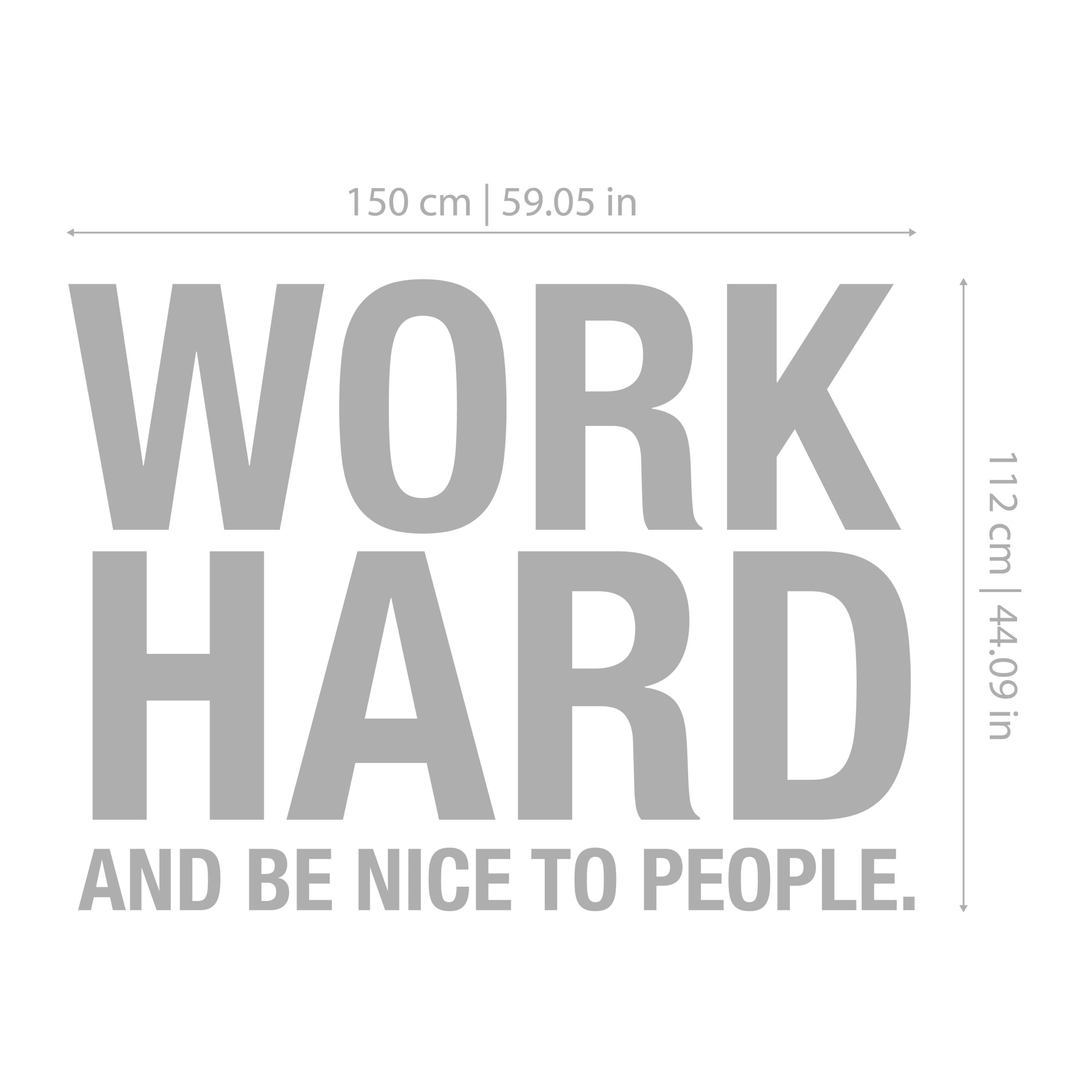 Work Hard and Be Nice to People Office Decor-2