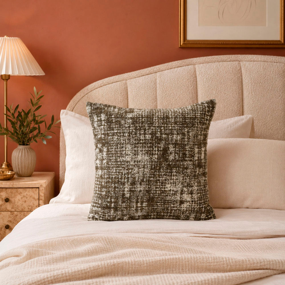 Wren Abstract Textured Pillow Cover