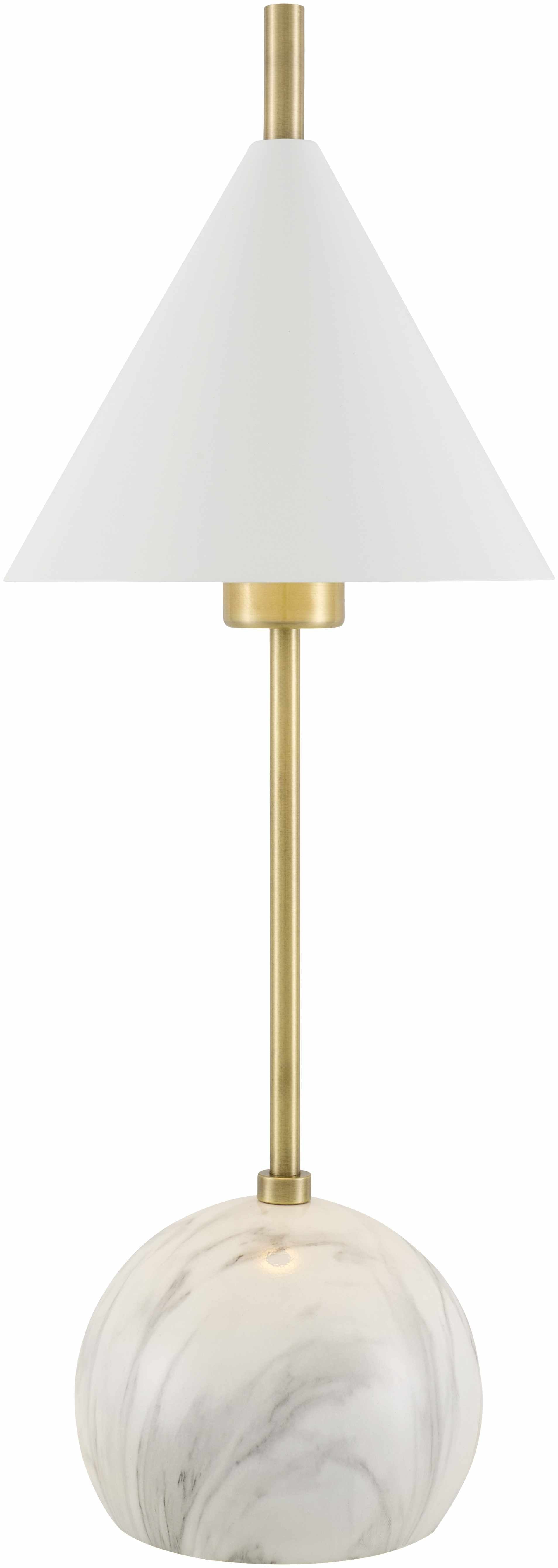 Echallens White Table Lamp-5