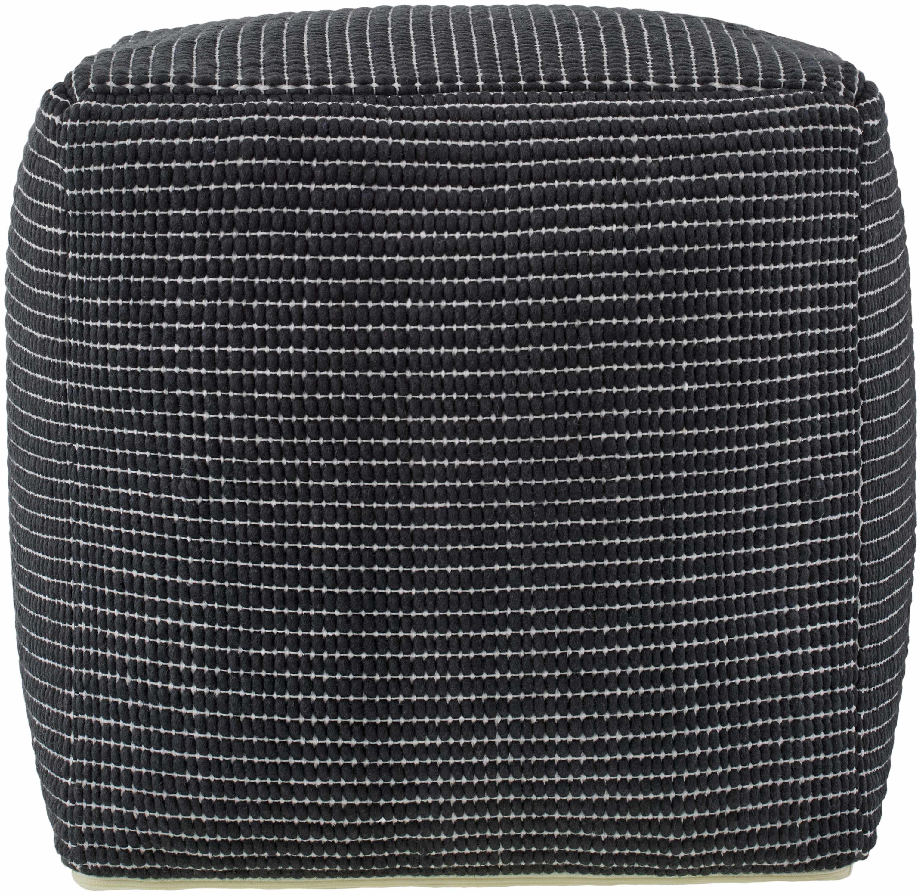 Yakymivka Black Pouf-2
