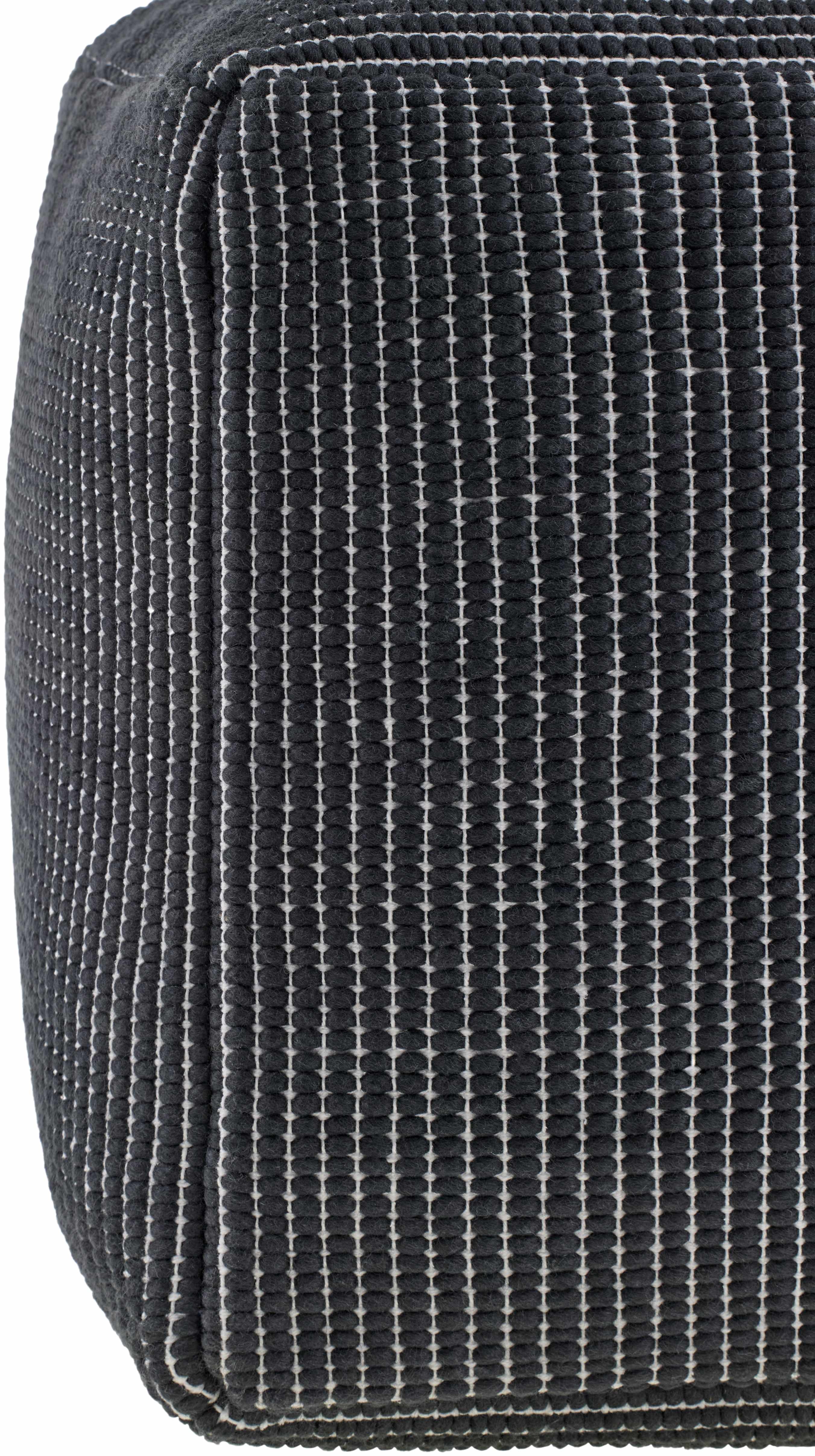 Yakymivka Black Pouf-4