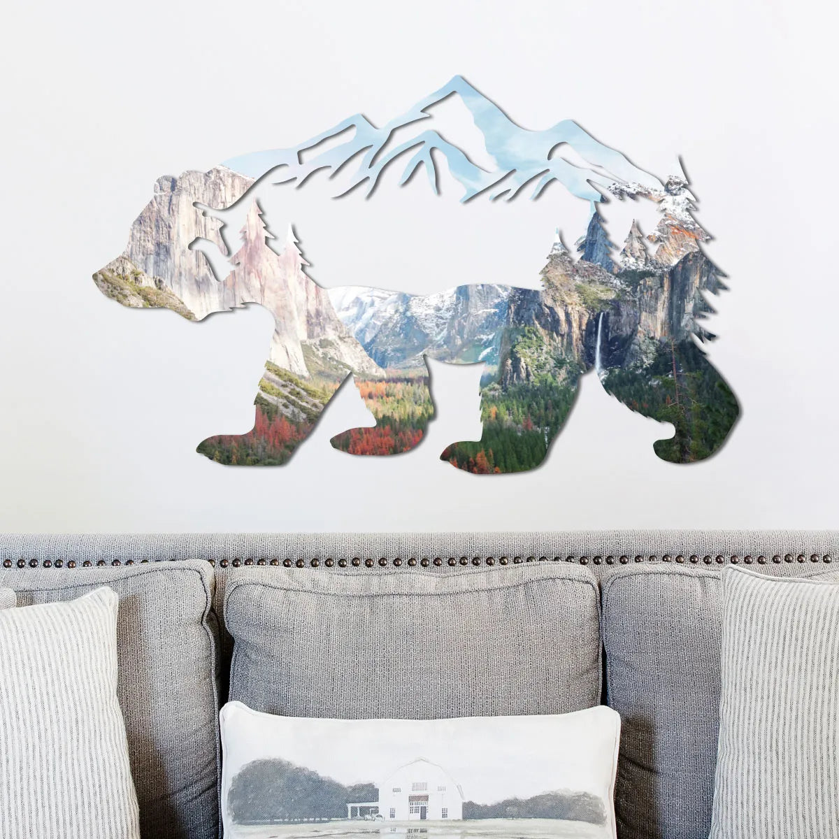 Yosemite Mountains in Bear Wall Art-0
