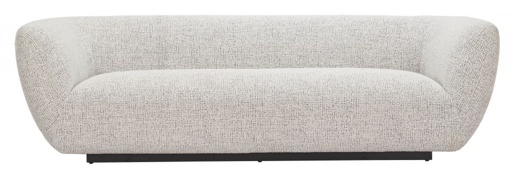 Zambet Textured Fabric Sofa