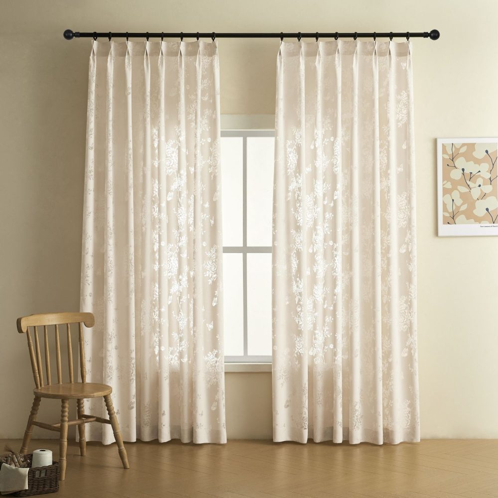 Zinnia Hollow Flower Garden Vines Sheer