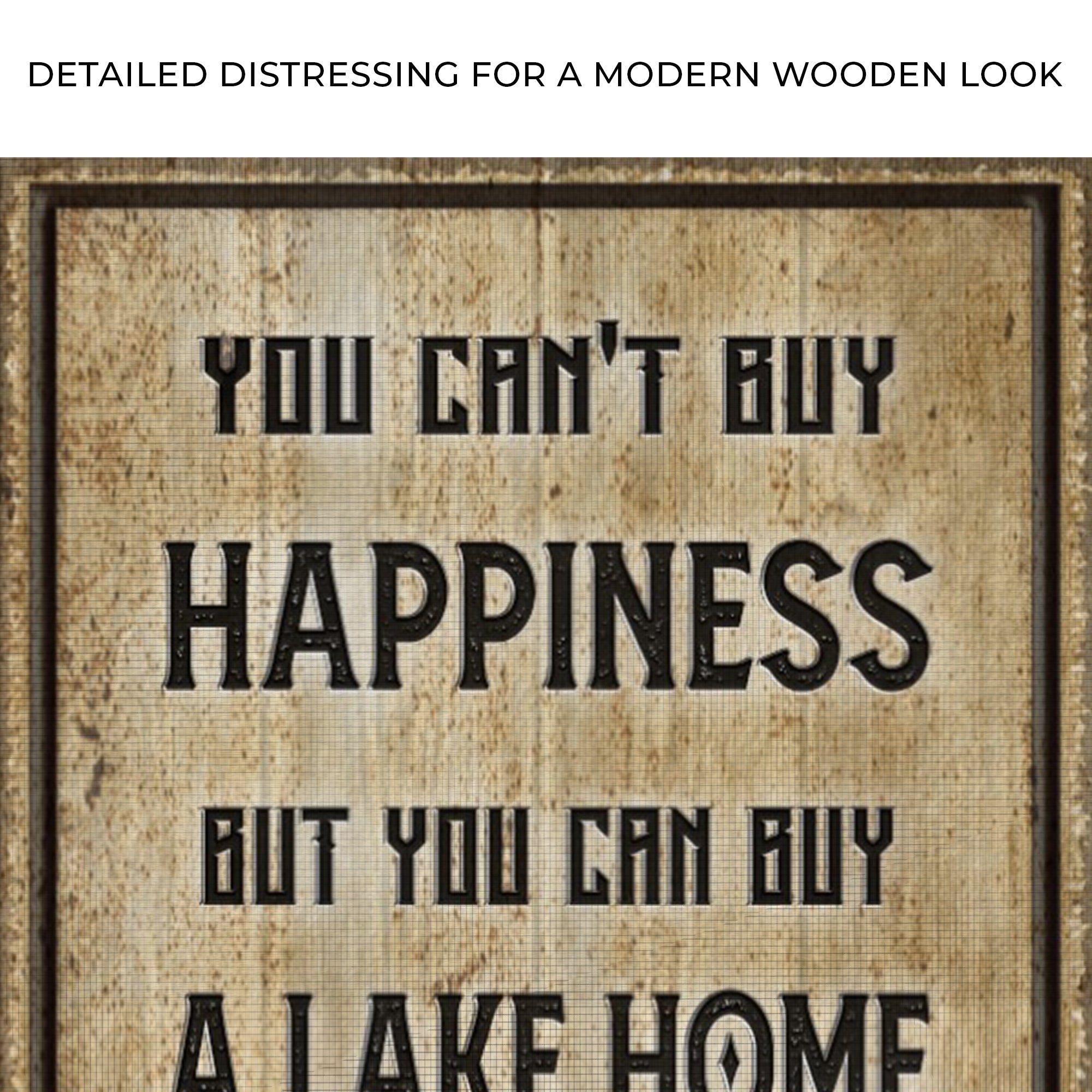Lake Home Sign