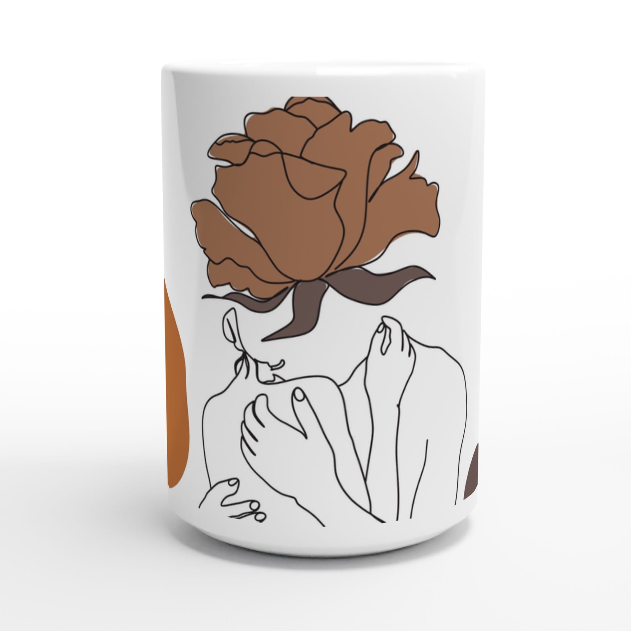 Floral Art Ceramic Mug