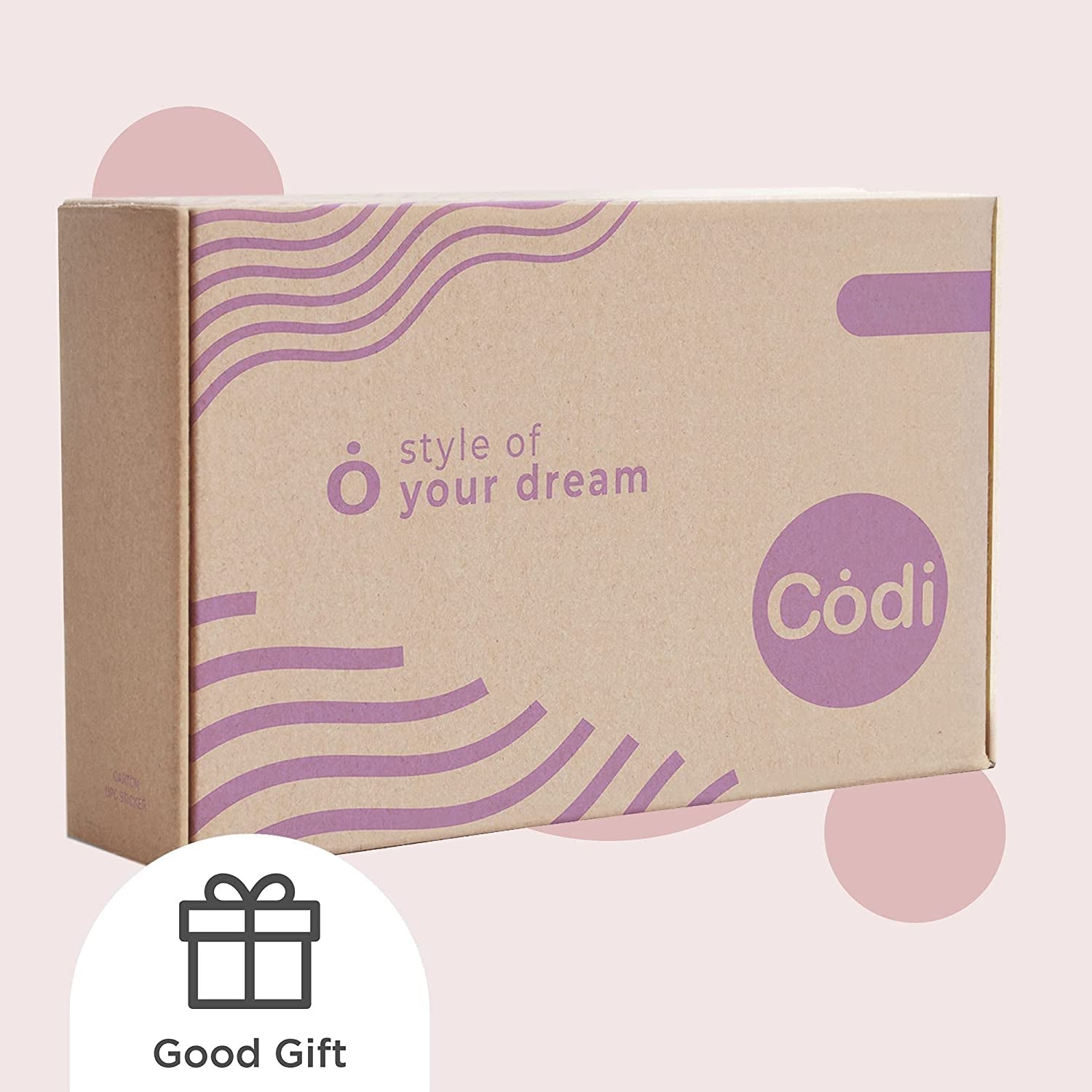 Ziggy Pink Rose Gold Geometric Comforter Set For Full Queen Bed