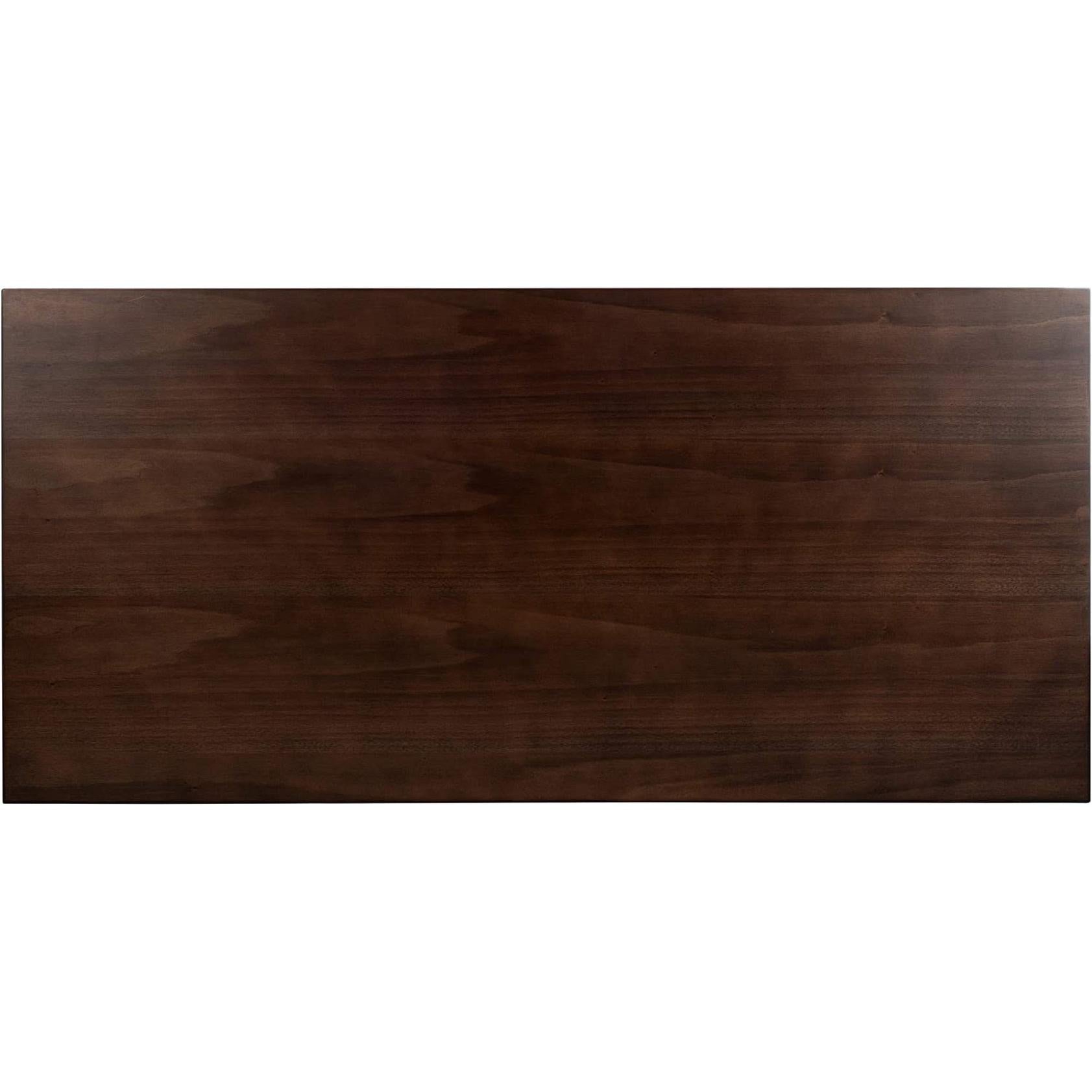 Brayson Walnut Rectangular Dining Table 67 Inch Wide