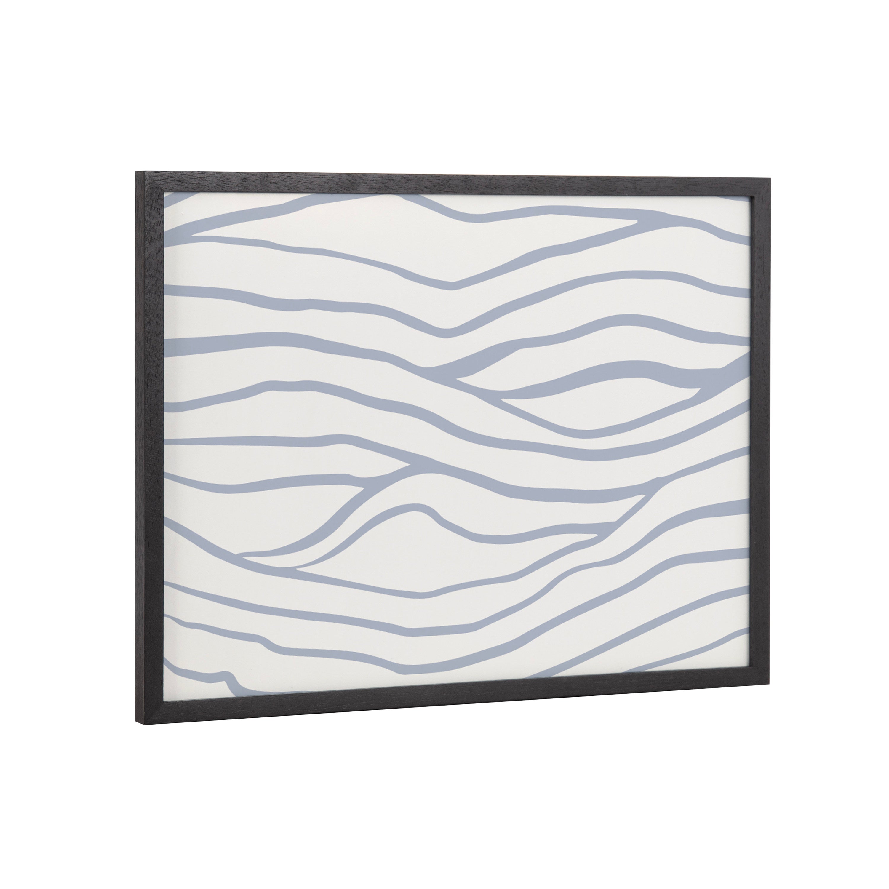 Gallery Simple Elegant Coastal Waves Print by The Creative Bunch Studio