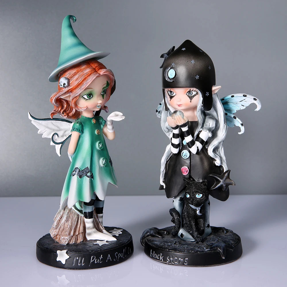 Magic Fairy Garden Ornament Figurine Resin Decor Gift