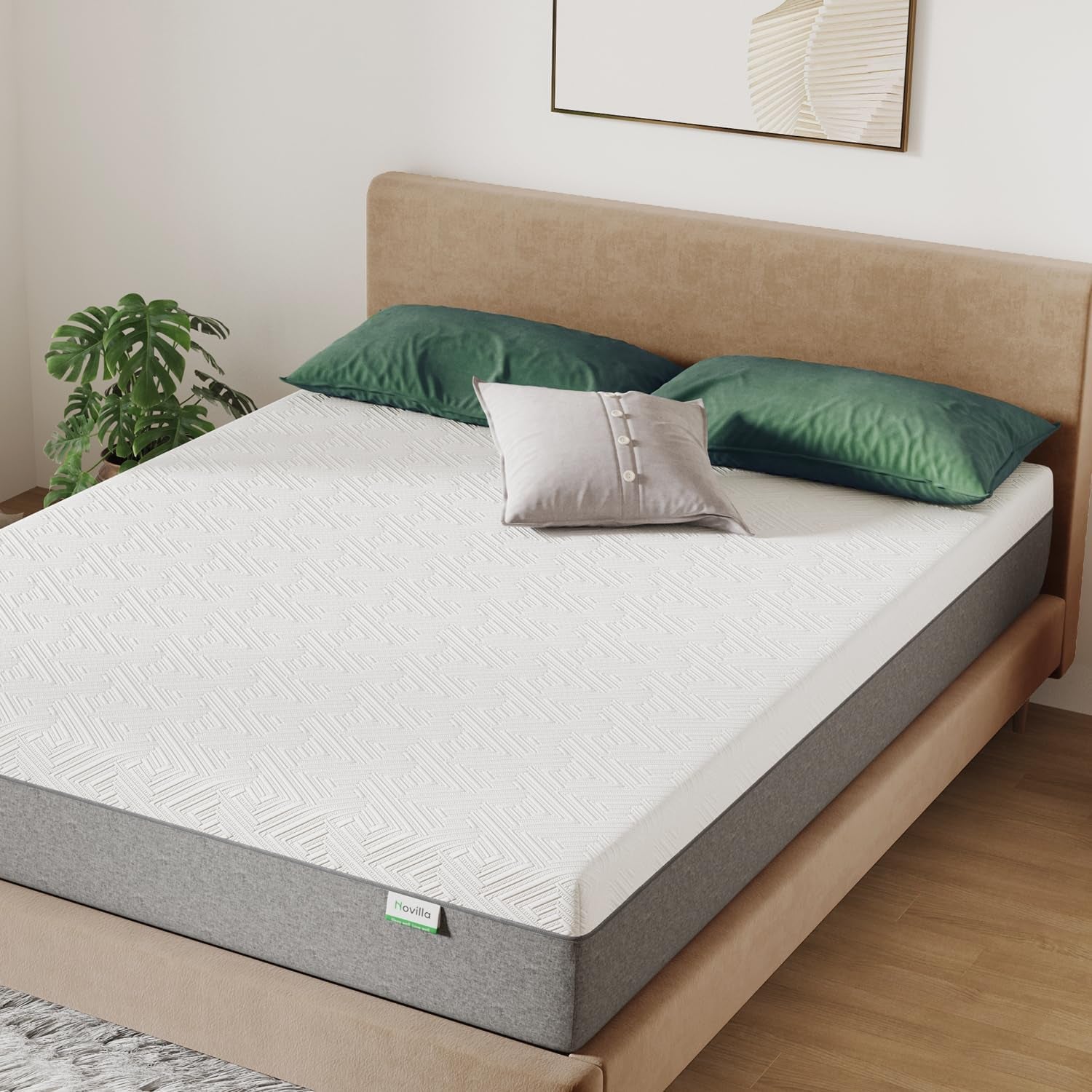 12 Inch King Gel Memory Foam Mattress for Comfort