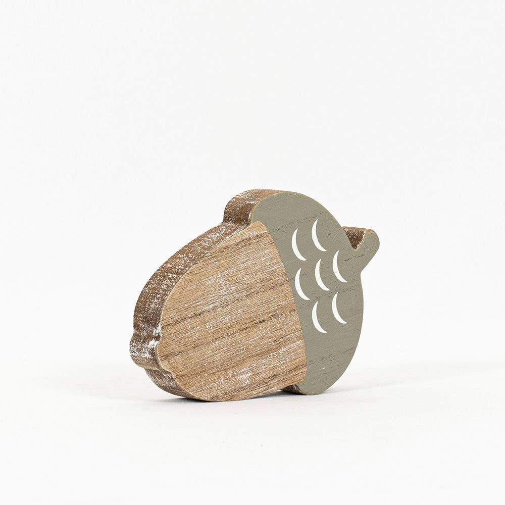 Rustic Wooden Acorn Fall Decor