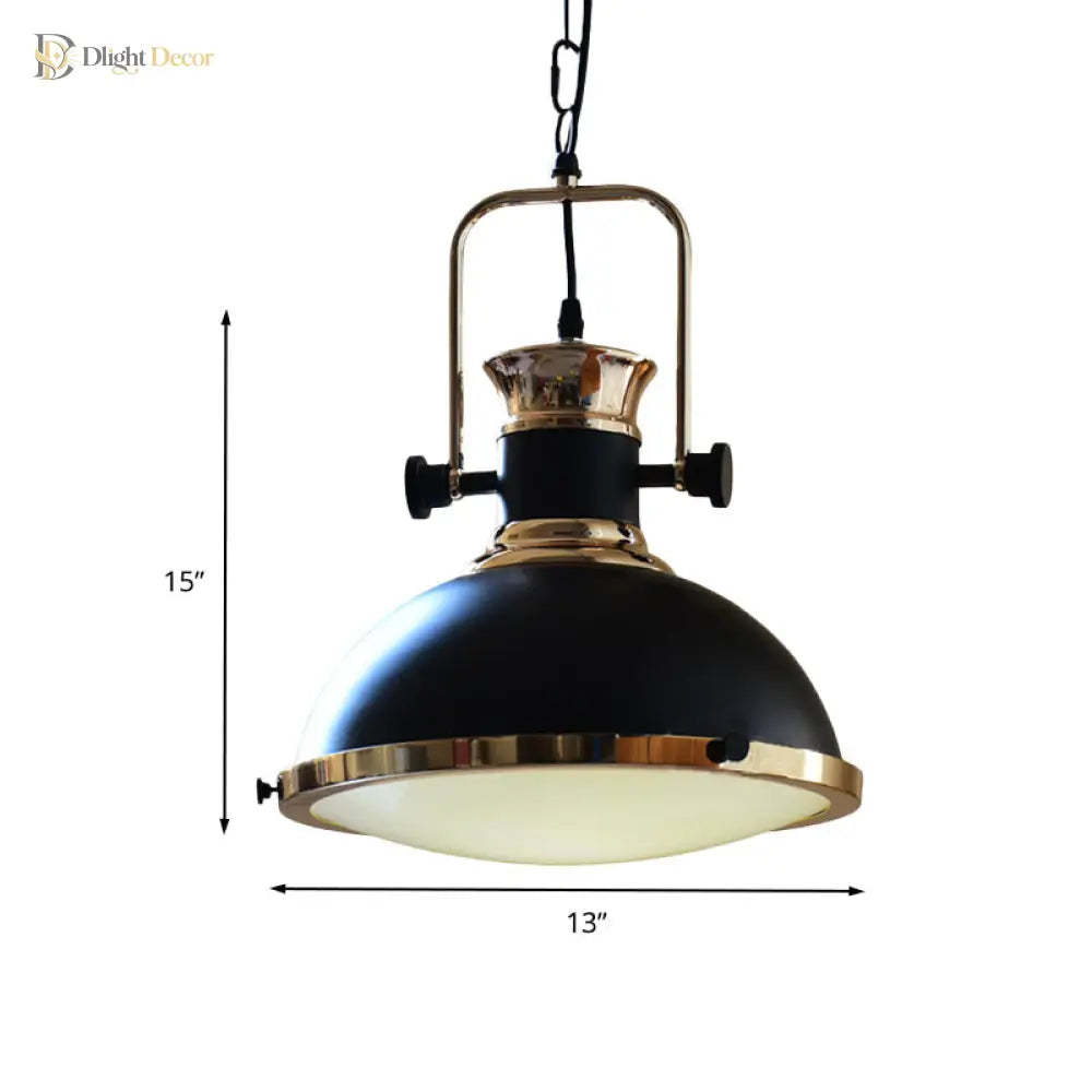 Adjustable Industrial Pendant Light | Dining Room Lighting