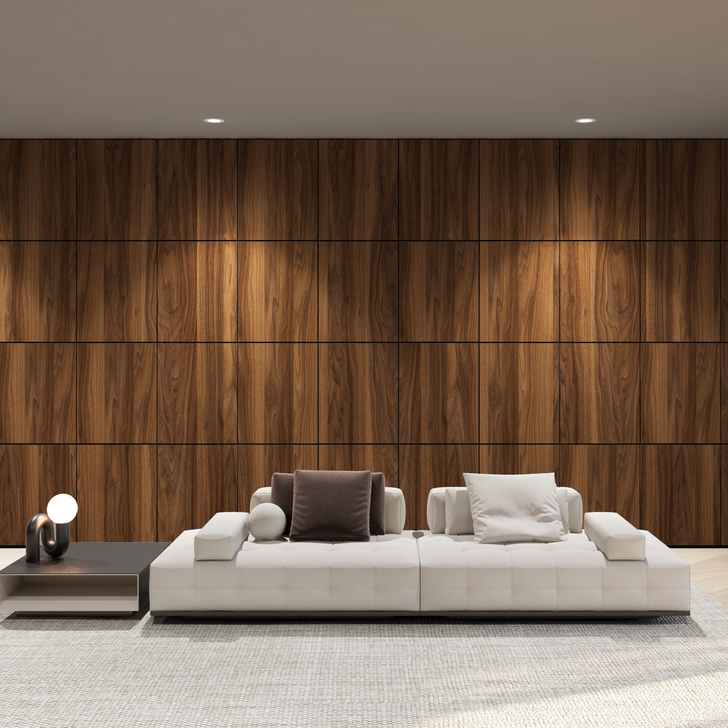 Dark Wood Decorative Panels-0