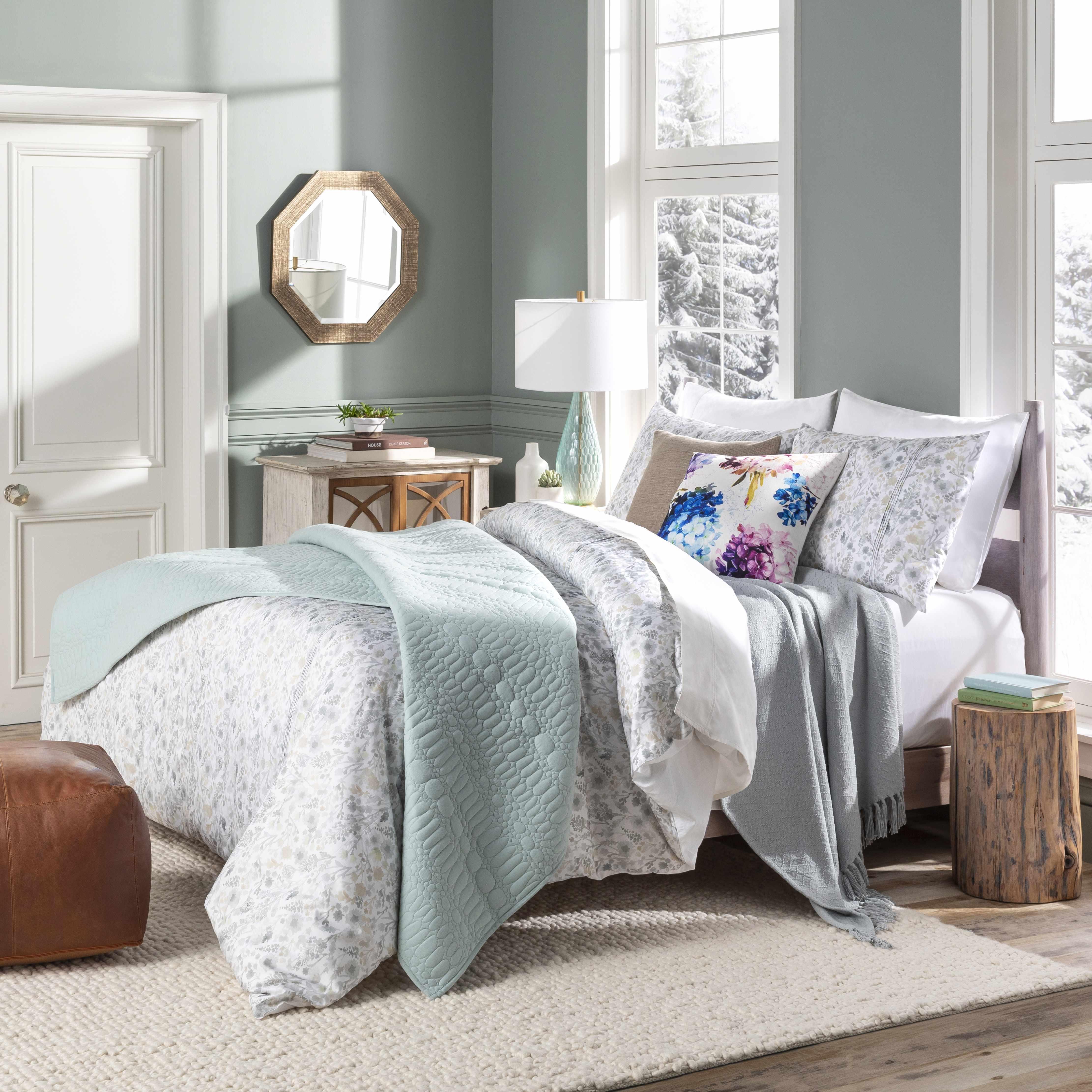 Langtoft Floral Splash Throw Pillow - Clearance - PRHOMZ