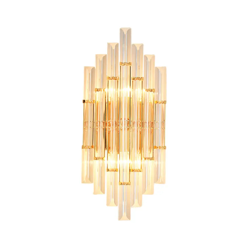Alivia Crystal Wall Sconce | Bedroom & Hallway Lighting