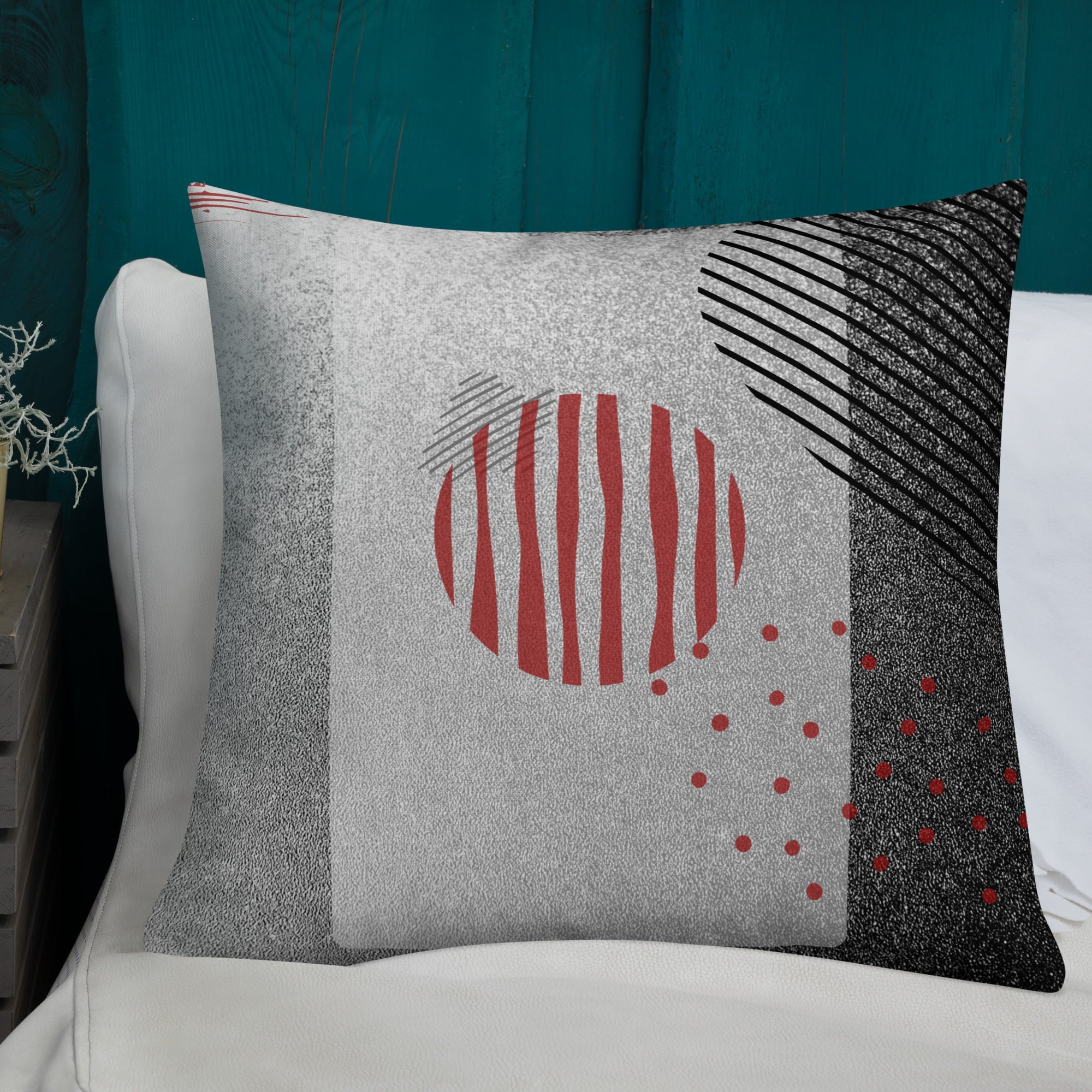 Premium Pillow Cover Geometric Abstract Throw Pillow-19