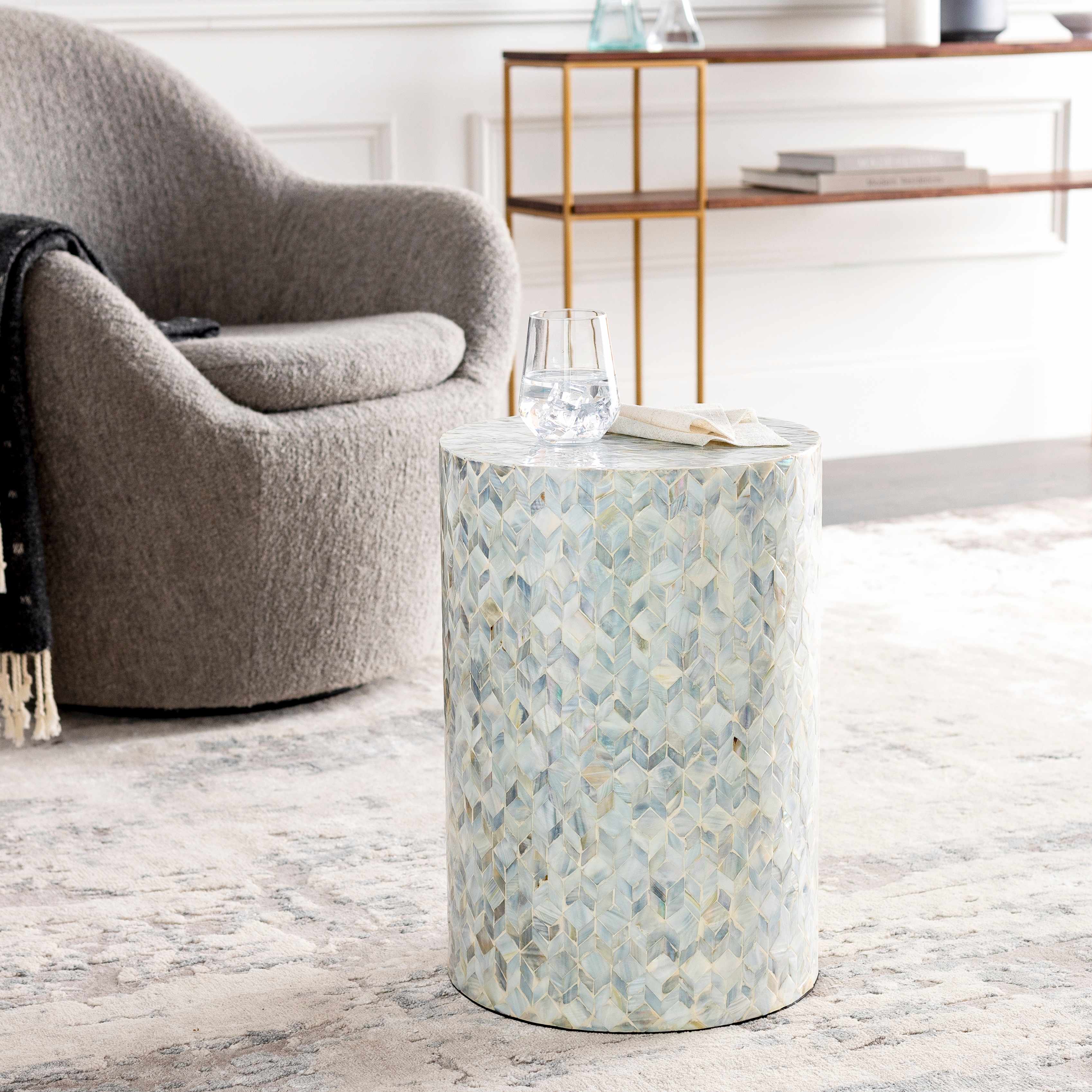 Alps Geometric End Table-3