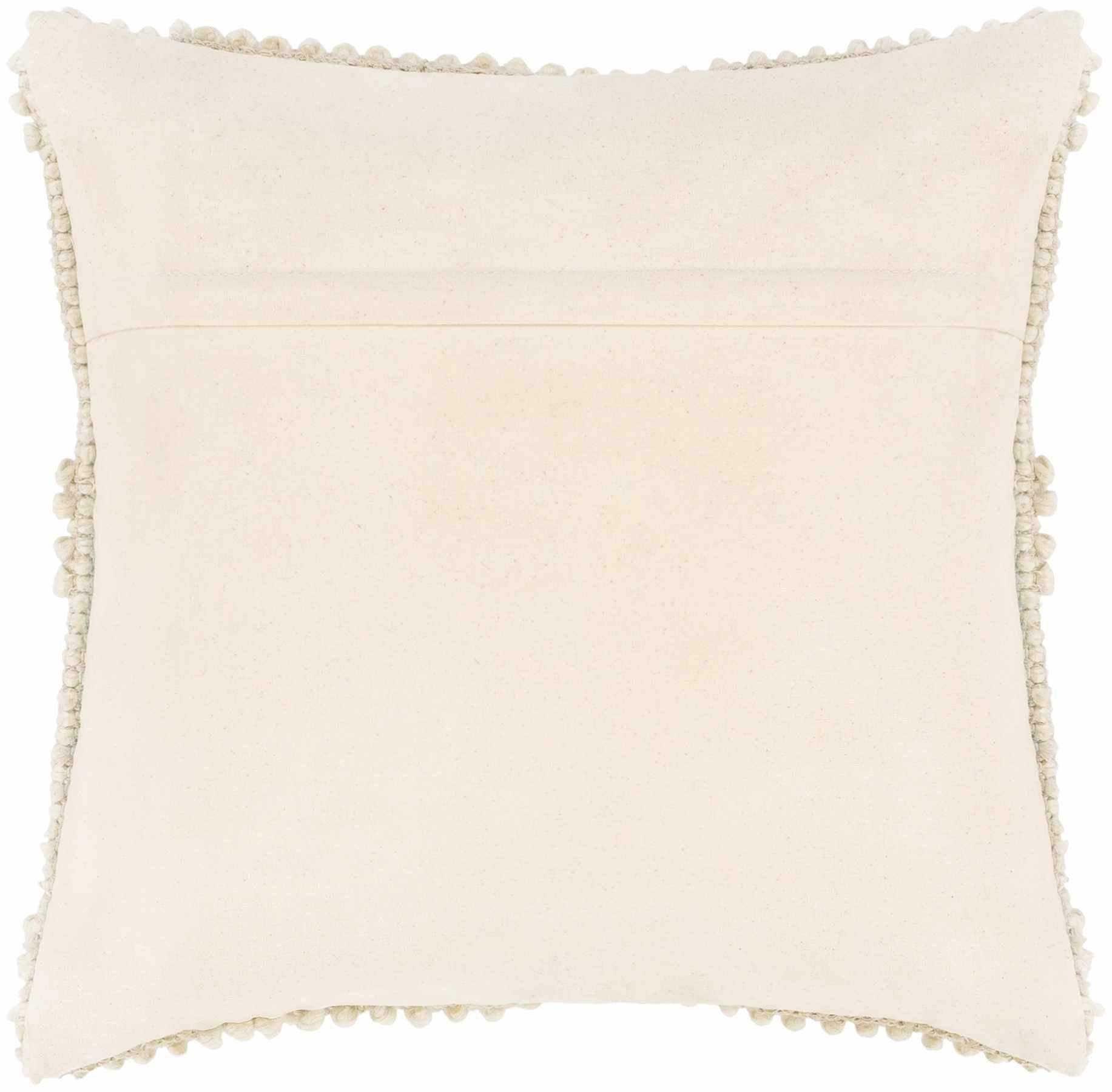 Alveley White Geometric Textured Throw Pillow-2