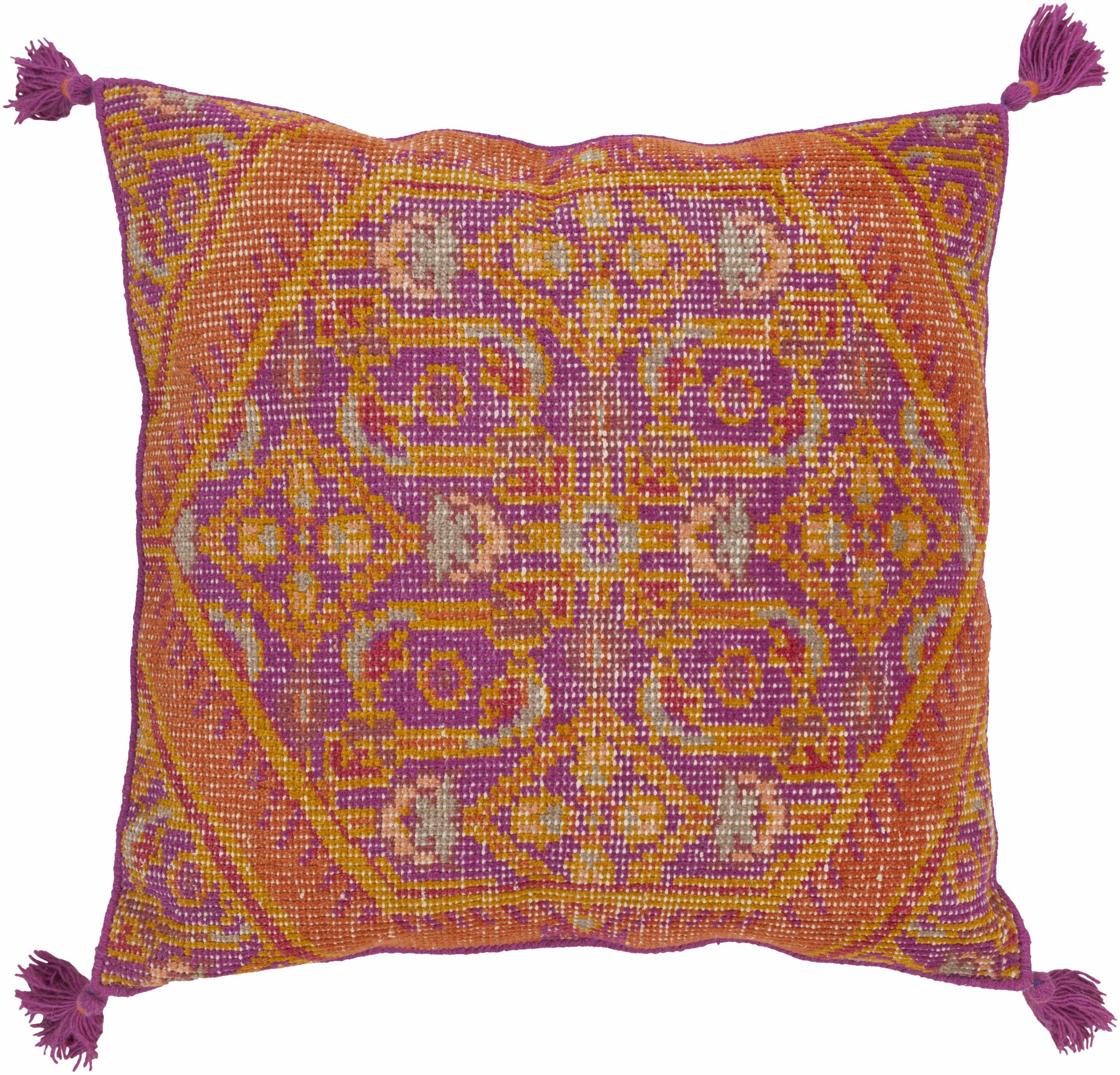 Antlers Purple Bohemian Throw Pillow - Clearance - PRHOMZ