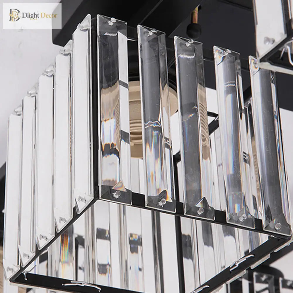 Anya Modern Crystal Chandelier | Dining Room Home Lighting