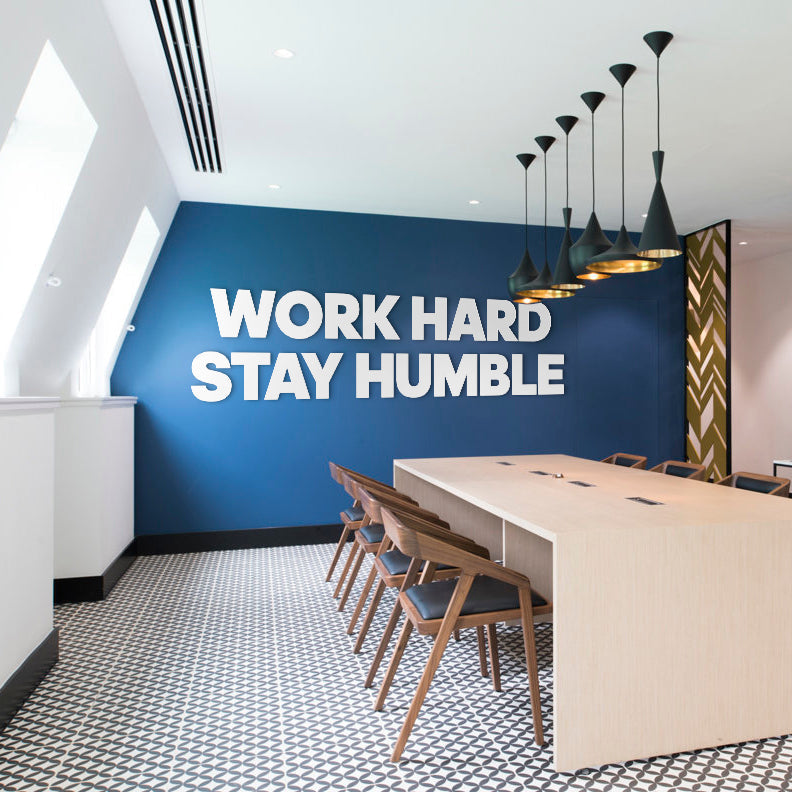 Work Hard 3D Office Wall Decor-1