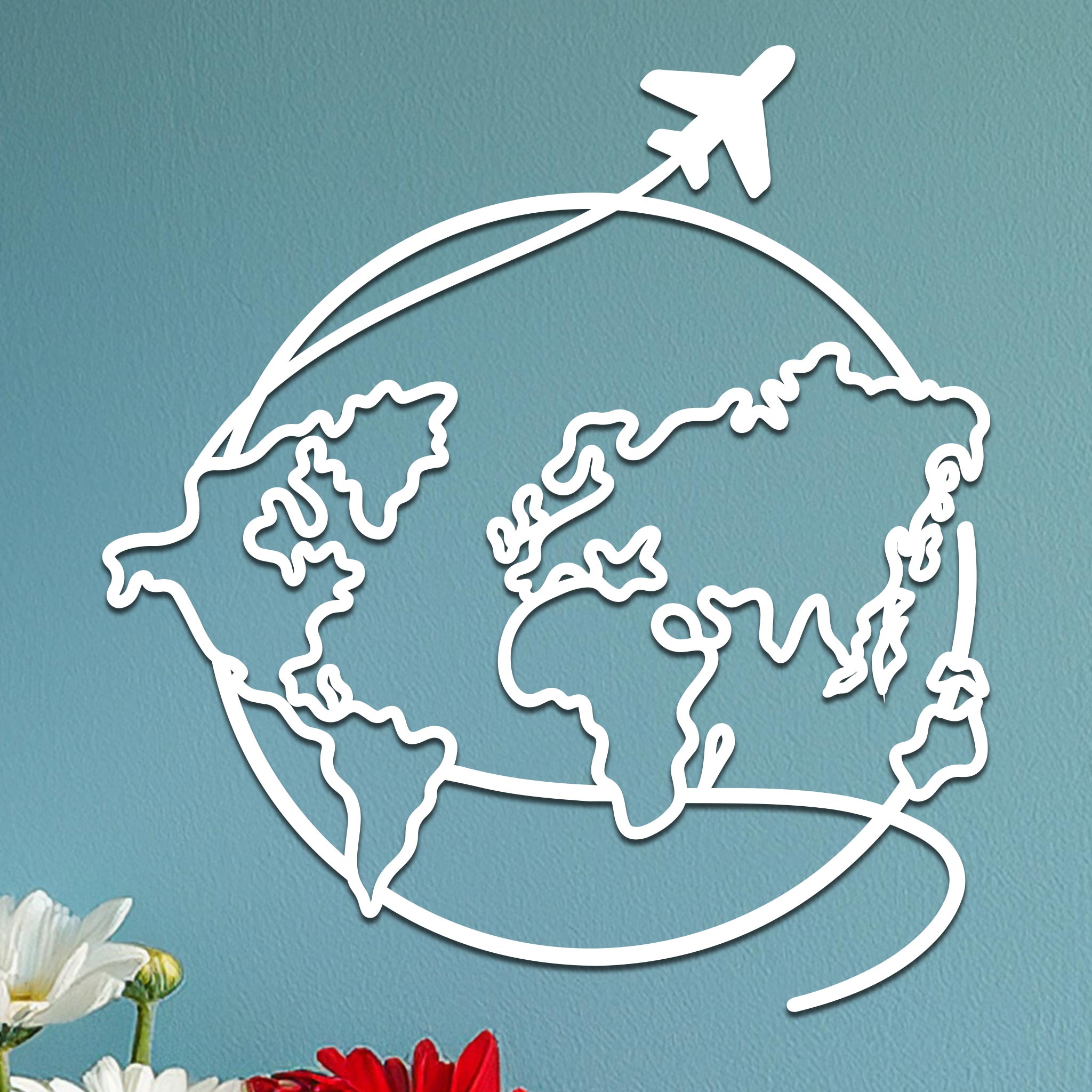 Around the World Sign-1