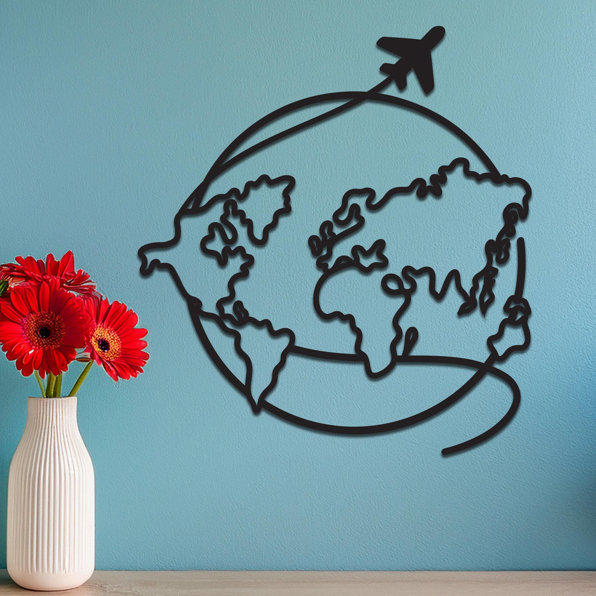 Around the World Sign-0