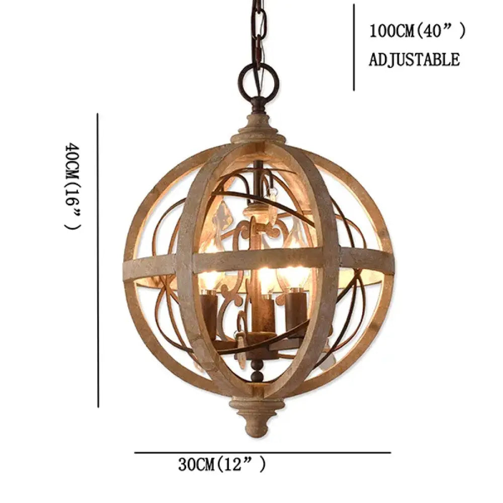 Astra LED Retro Chandelier | Modern Dining Room Lighting