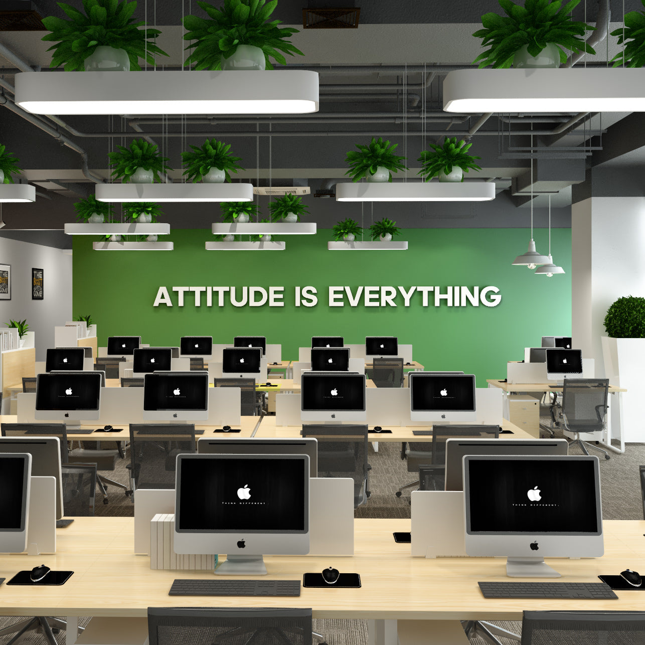 Attitude is Everything Office Decor-0