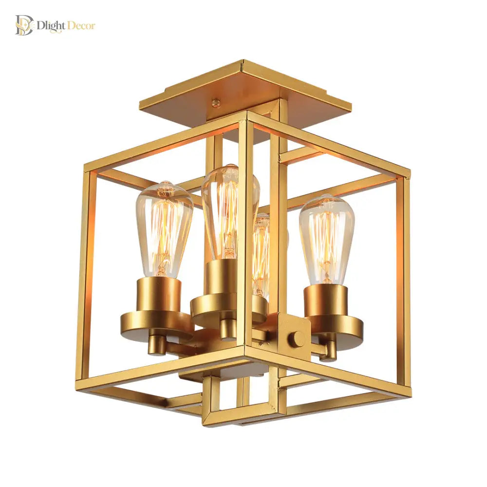 Aubrie Industrial Ceiling Light | Modern Interior Lighting