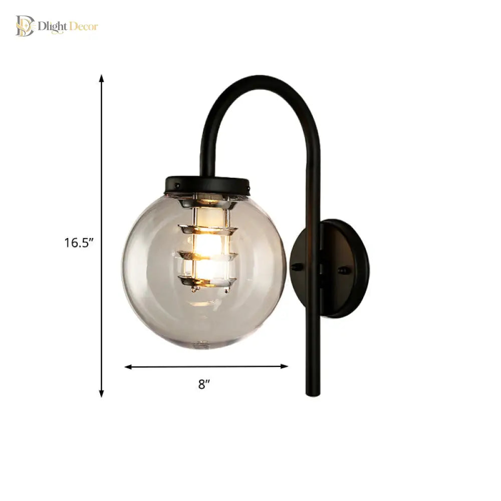 Autumn Industrial Wall Sconce | Bedroom & Hallway Lighting