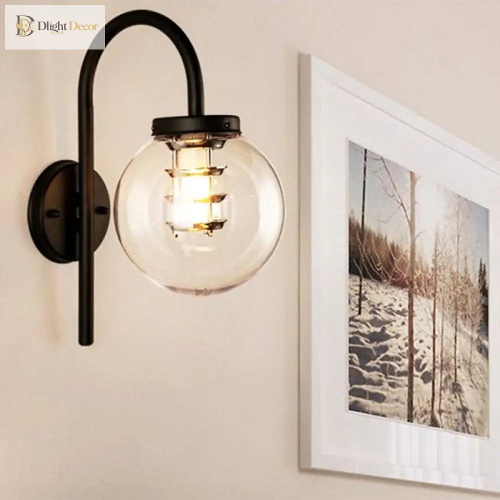 Autumn Industrial Wall Sconce | Bedroom & Hallway Lighting
