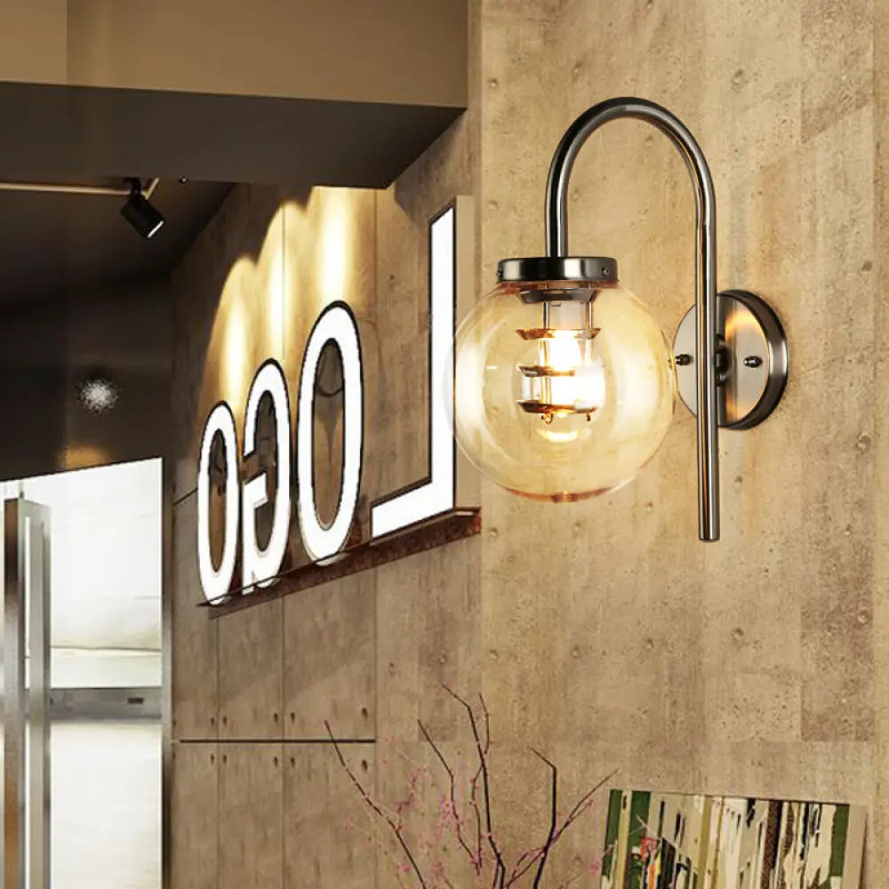 Autumn Industrial Wall Sconce | Bedroom & Hallway Lighting