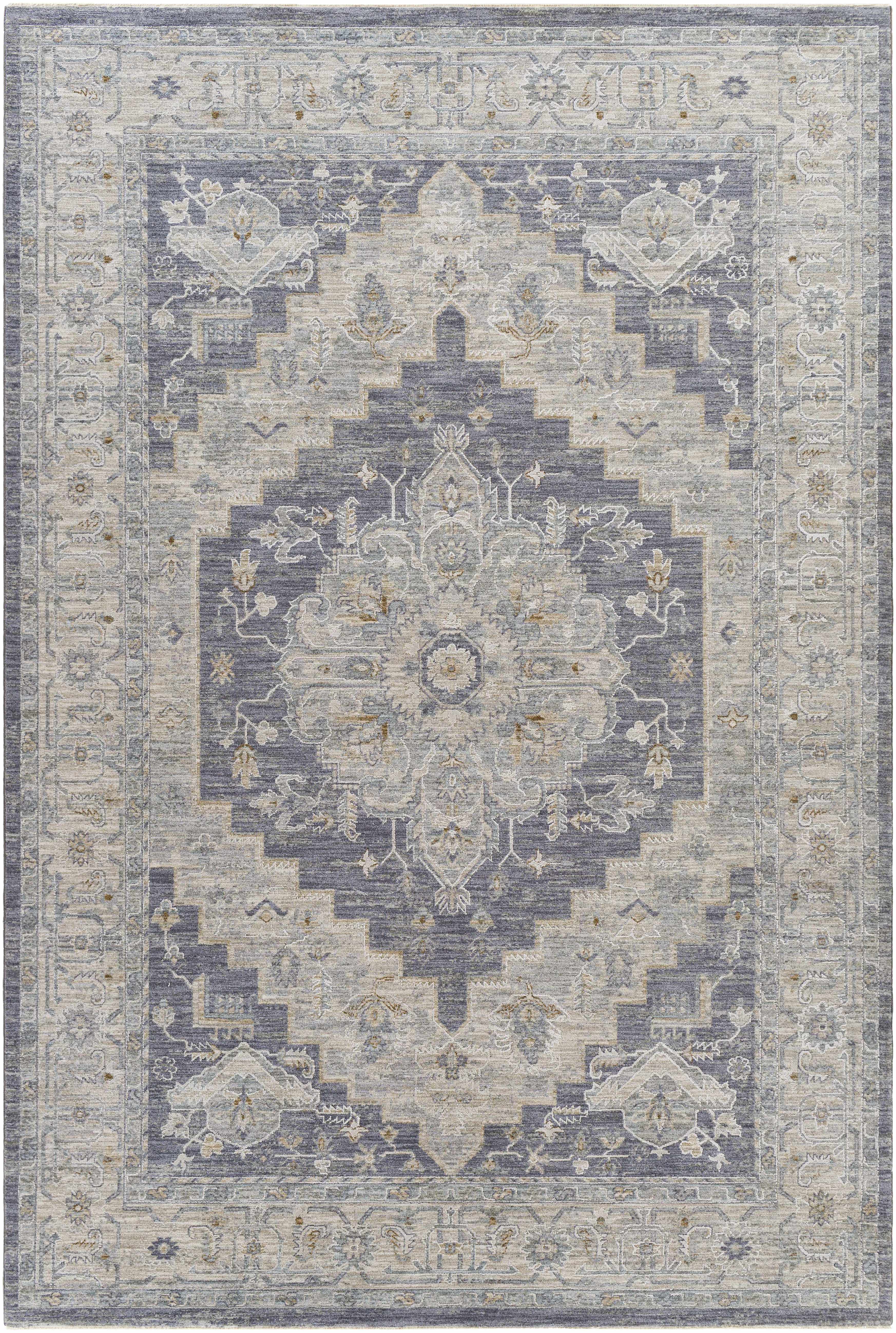 Sema Blue Medallion Rug