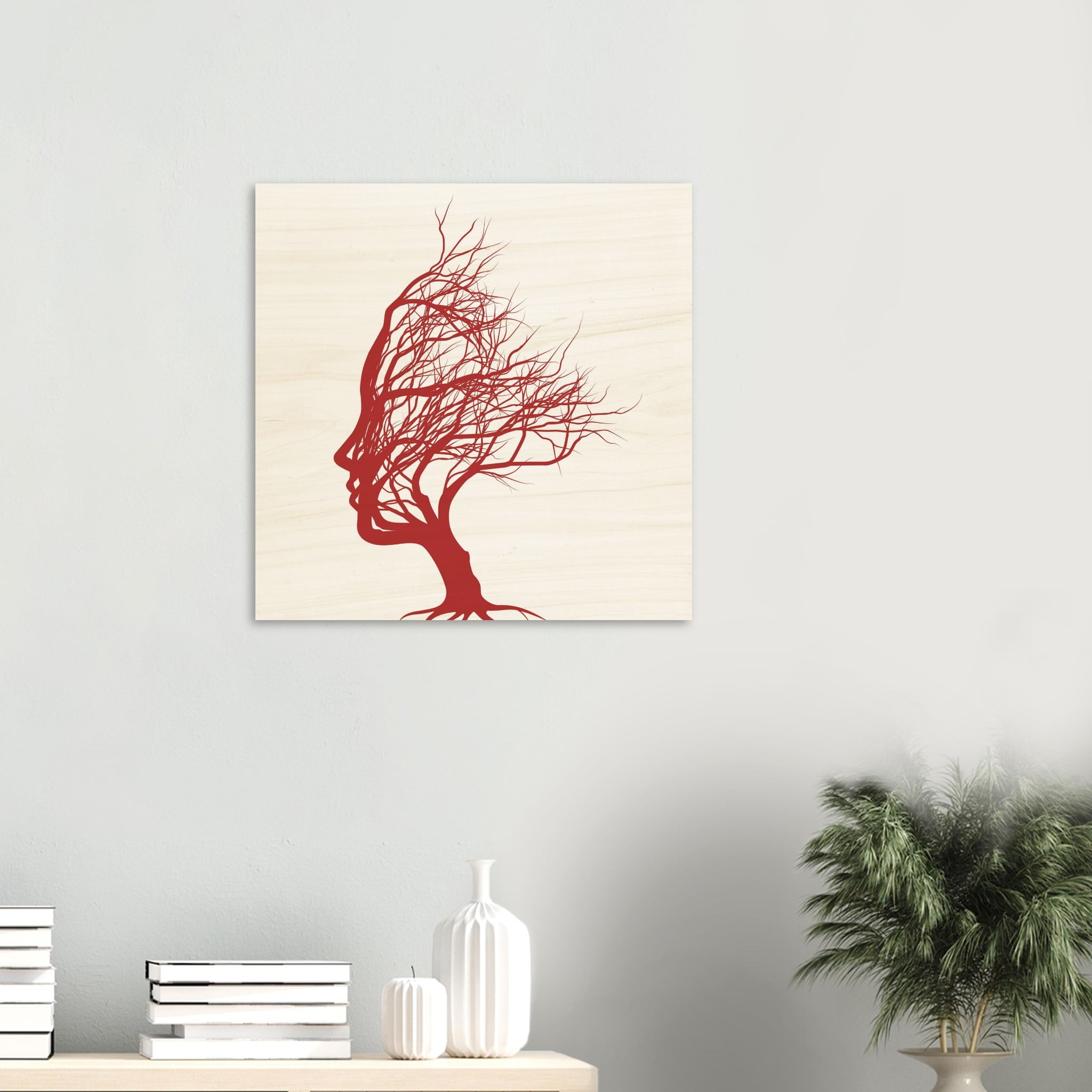 Soul Tree Wood Print Wall Art Design By HadiArts-21