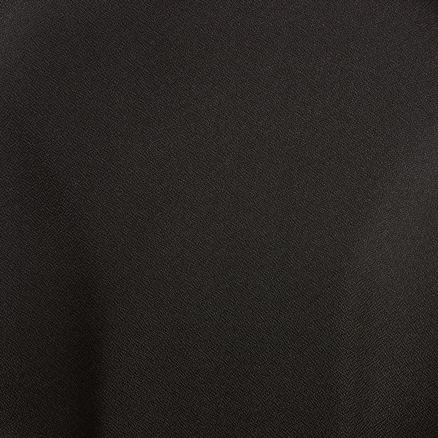 Black Pneumatic Office Task Chair With Lumbar Support