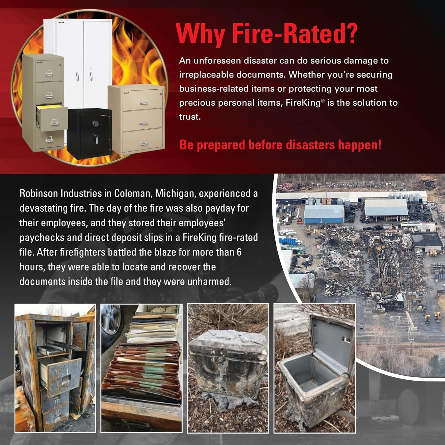 Vertical 2 Drawer Fire Safe File Cabinet 1 Hour Fire Rated