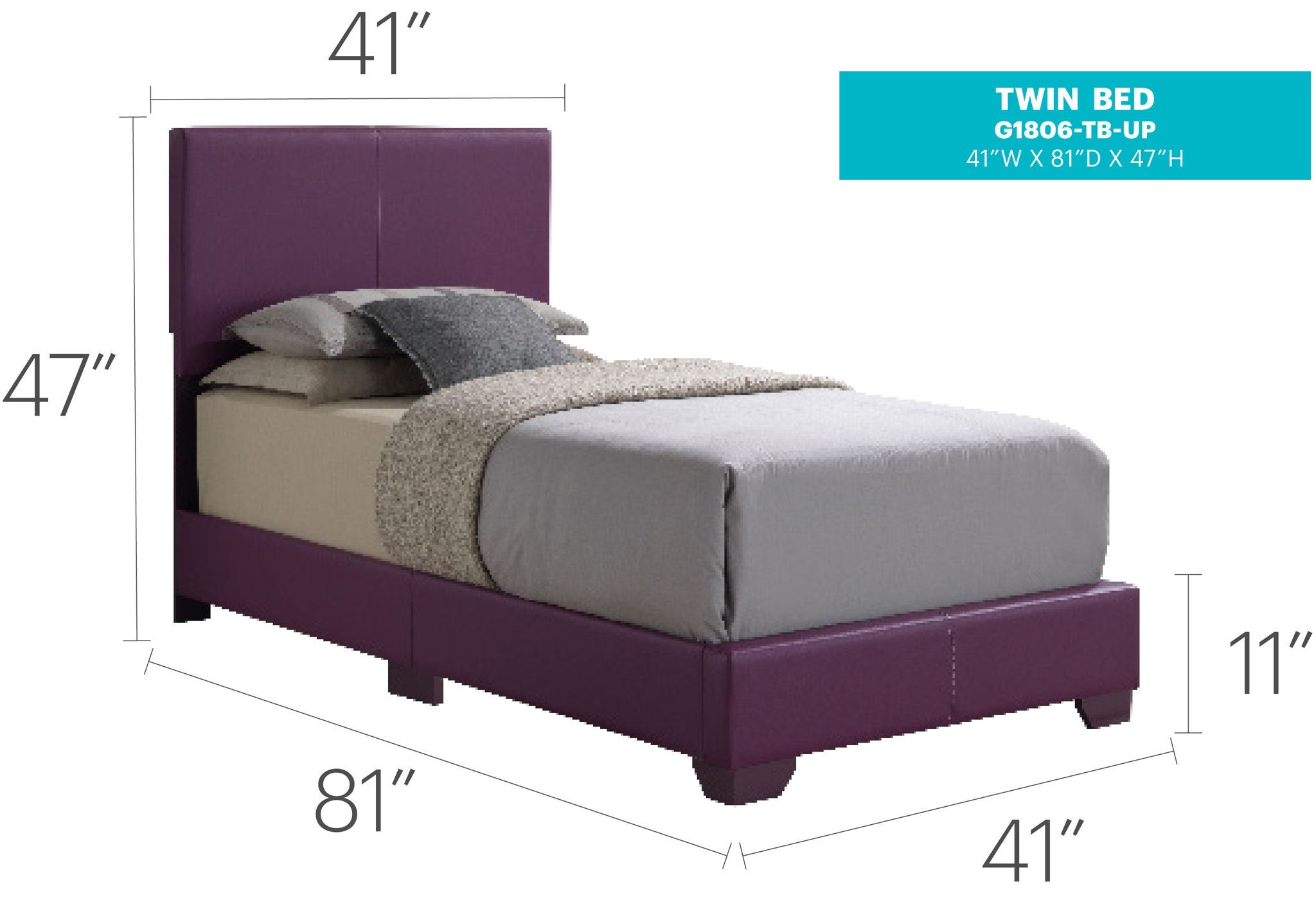 Elegant Platform Bed For Relaxed Spaces