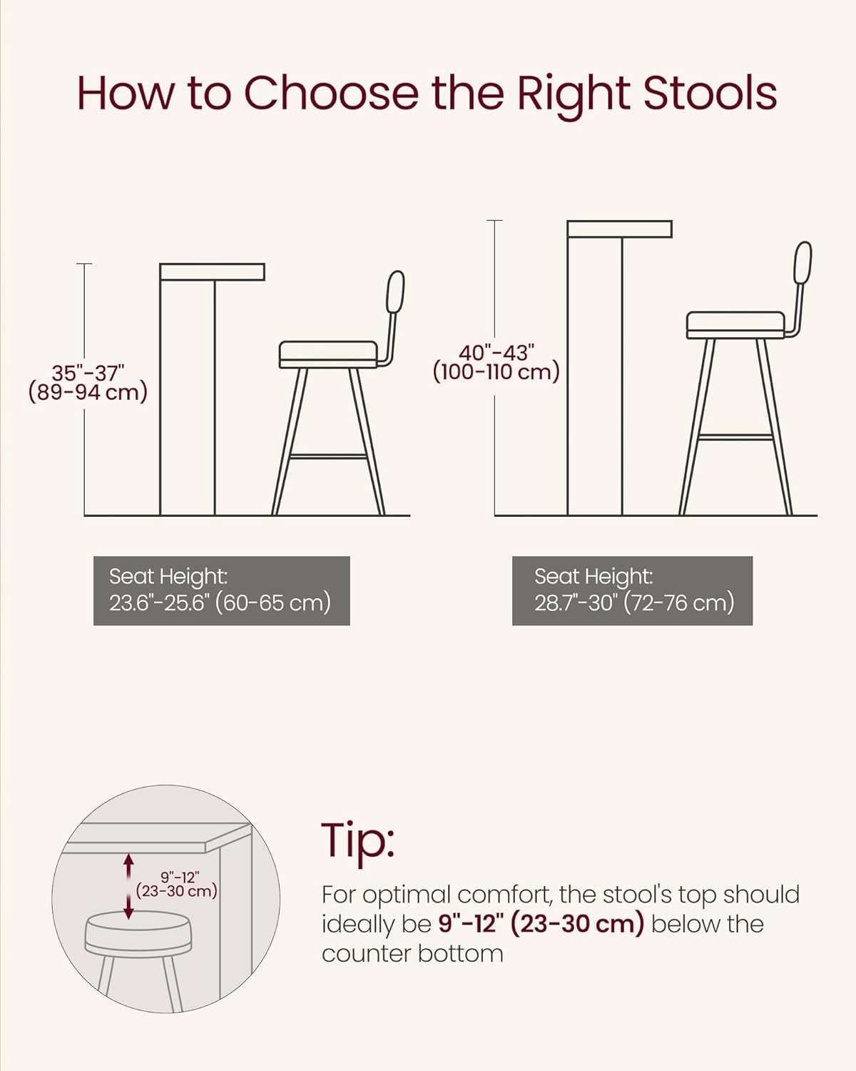 Caramel Brown Leather Bar Stools Set Of 2 25.1 Inch Tall