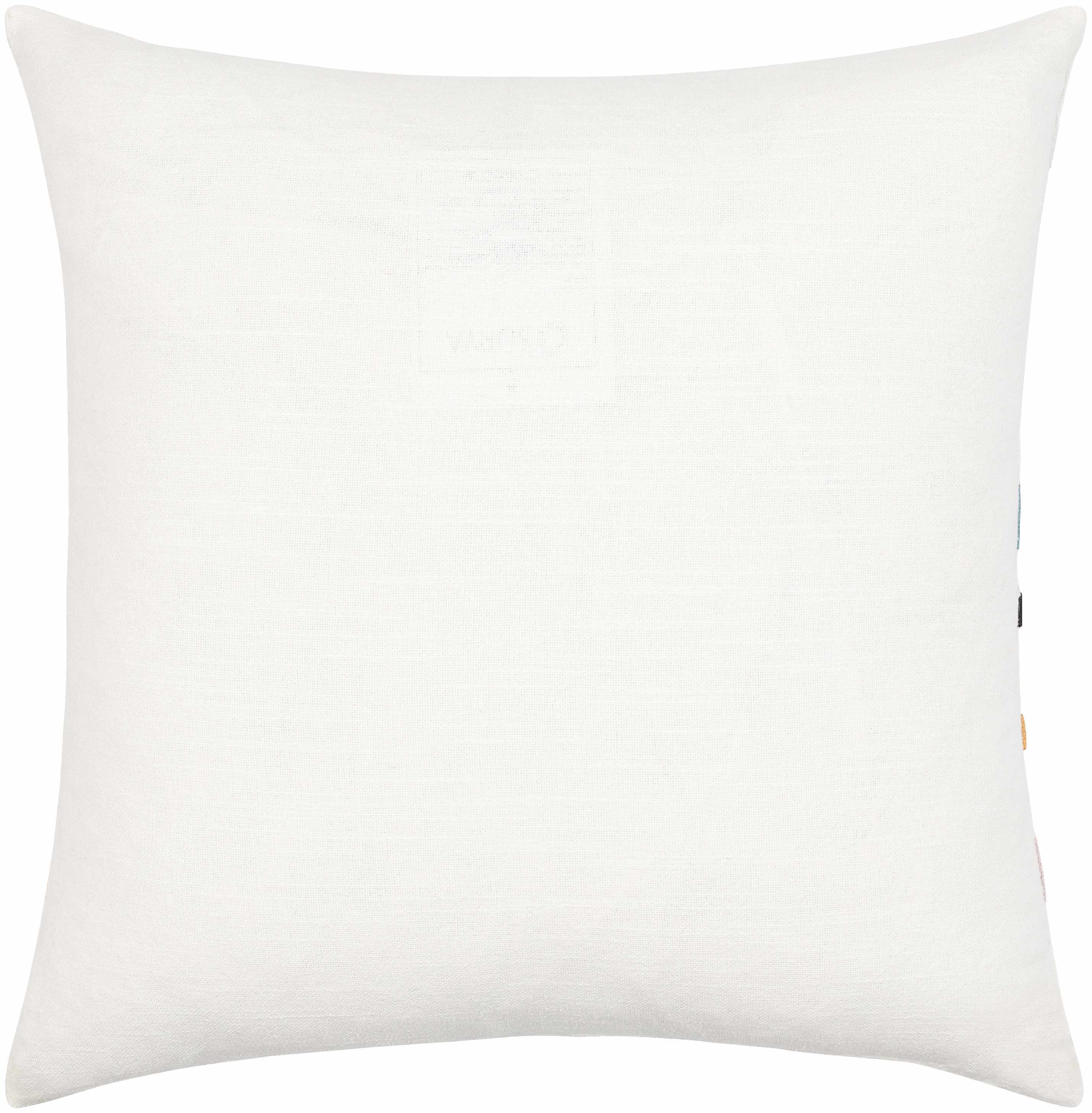 Basista White Terrazzo Pattern Accent Pillow - Clearance-3