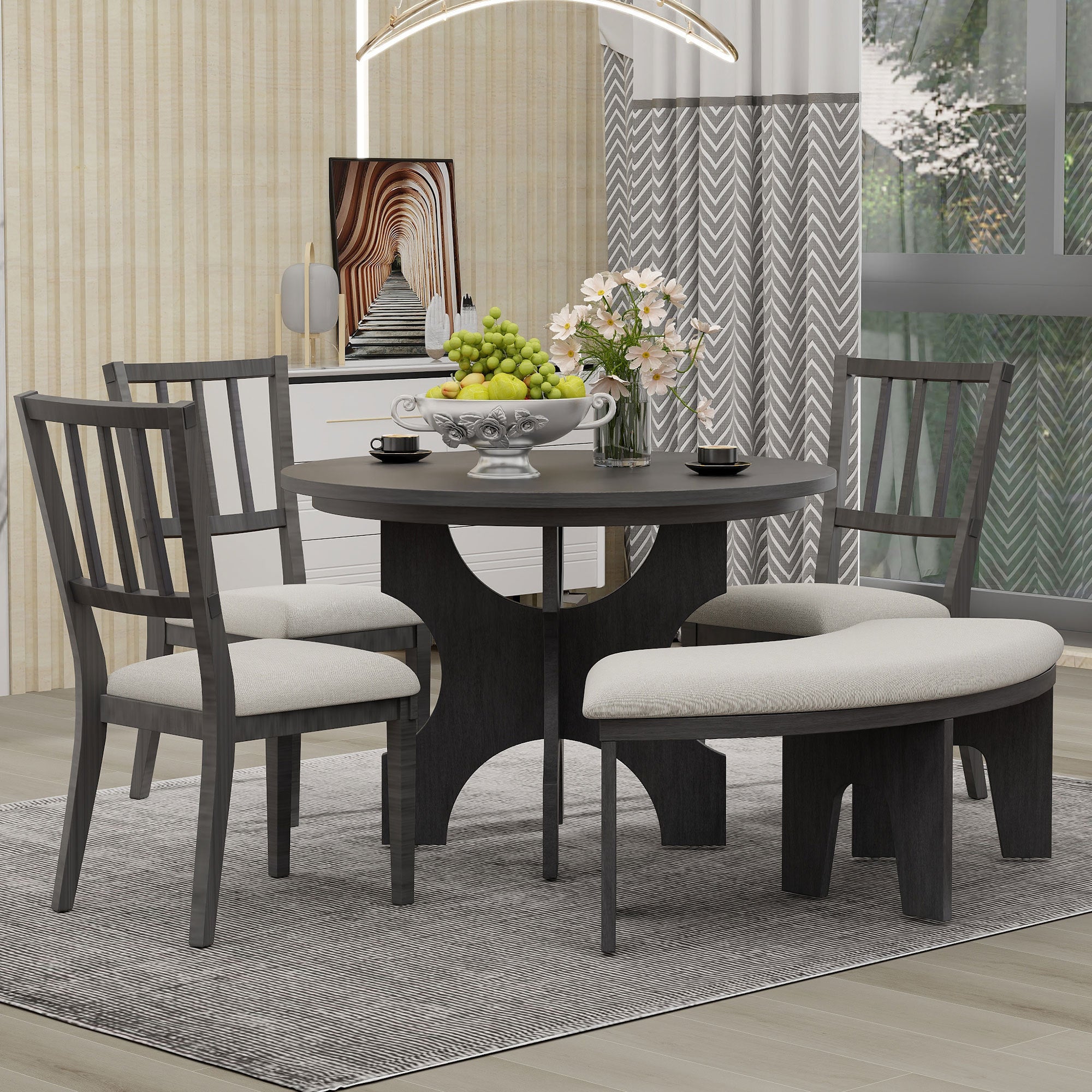 5-Piece Dining Table Set-2