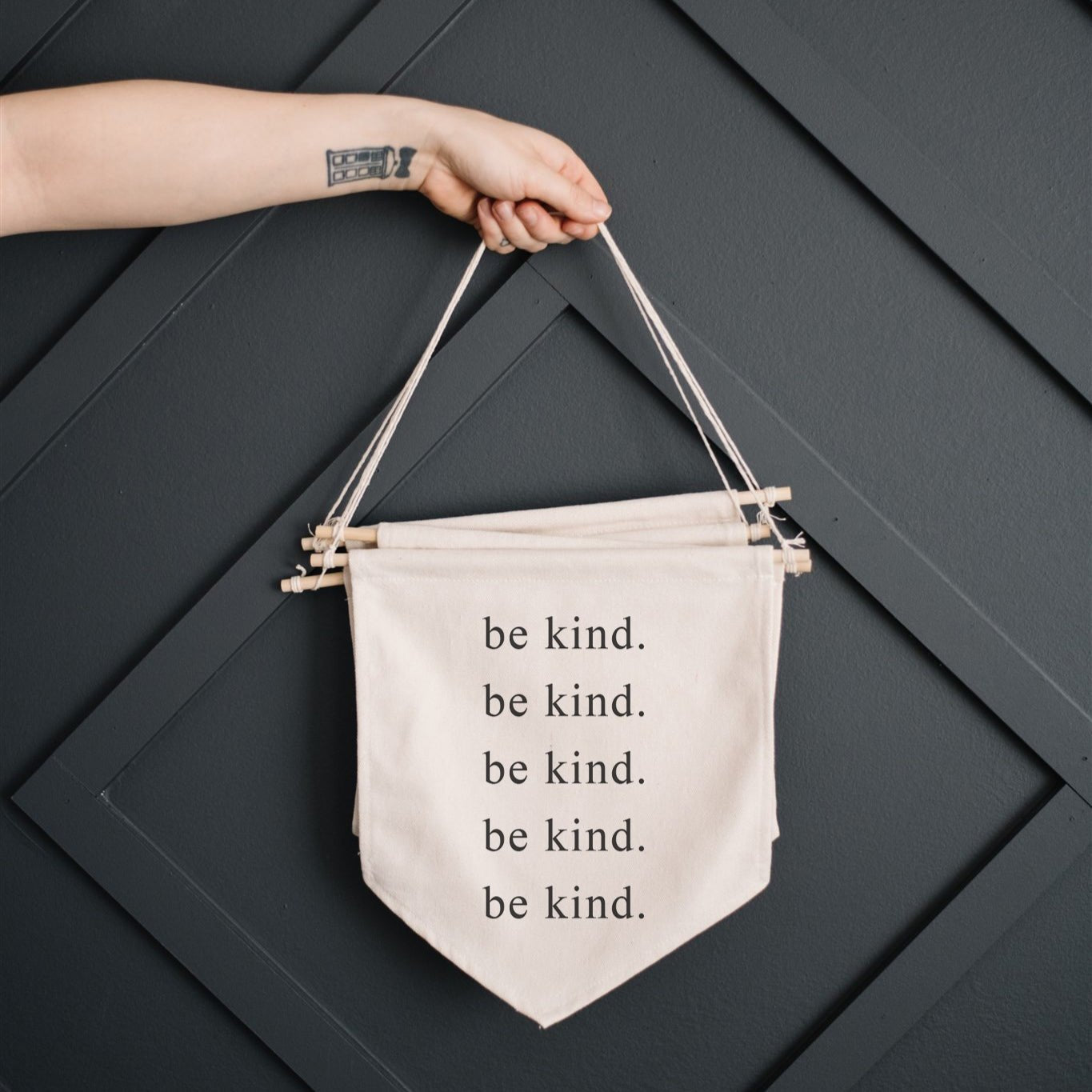 be kind Canvas Banner-0