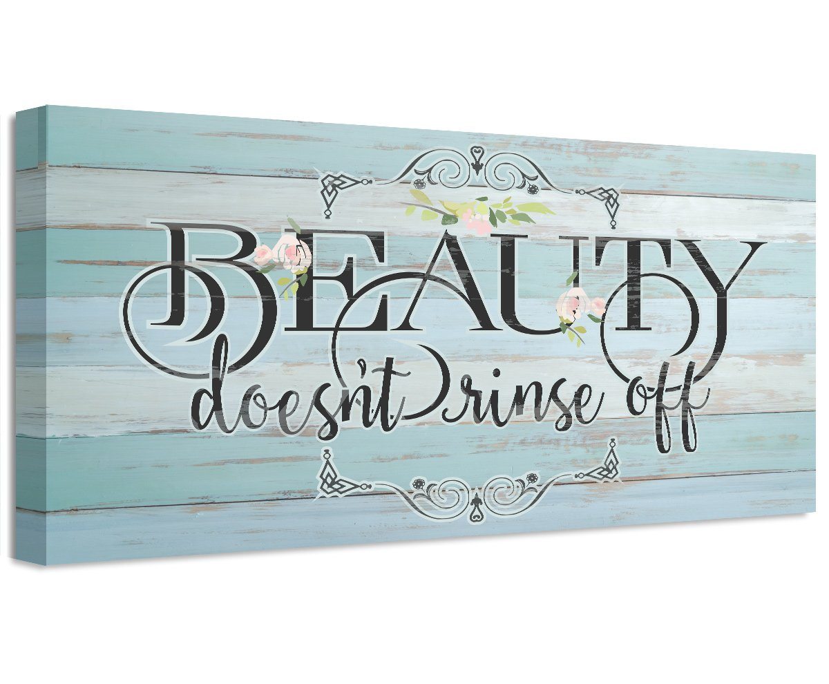 Beauty Doesn't Rinse - Canvas