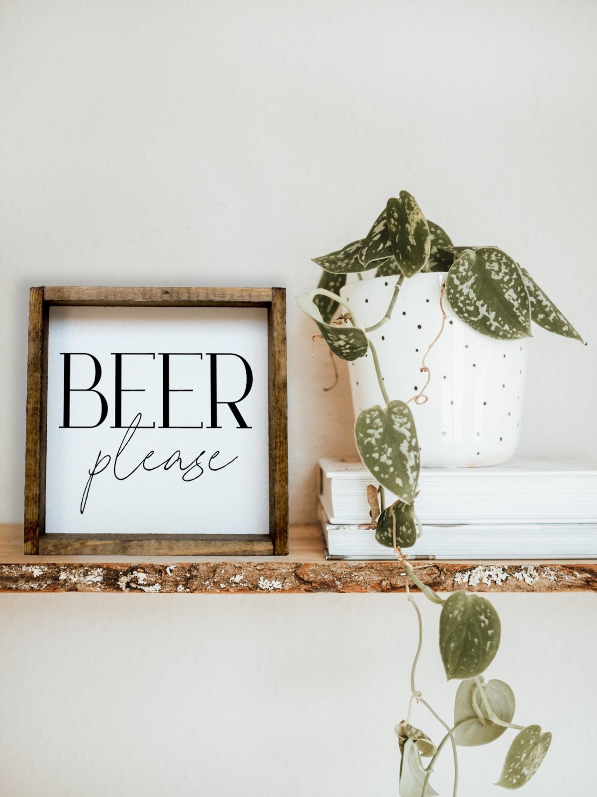 Beer Please Mini Wood Sign-2