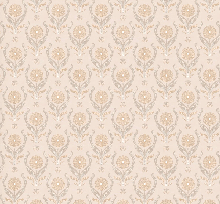 Dahlia Wallpaper by Caroline Rausch Design
