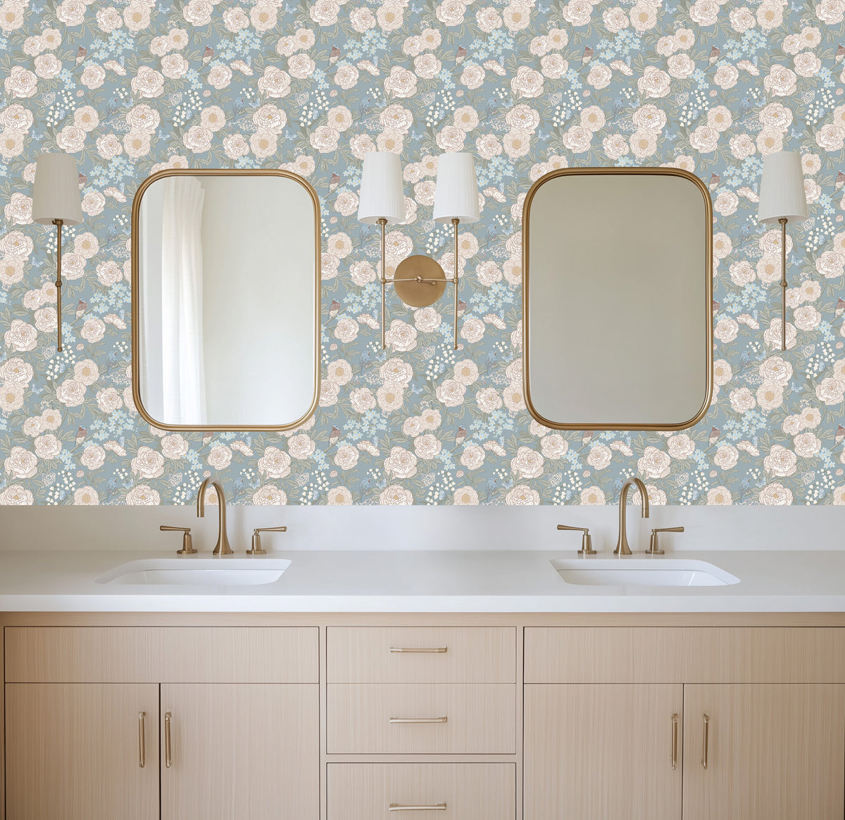Bertie Wallpaper by Katie Lyn Designs
